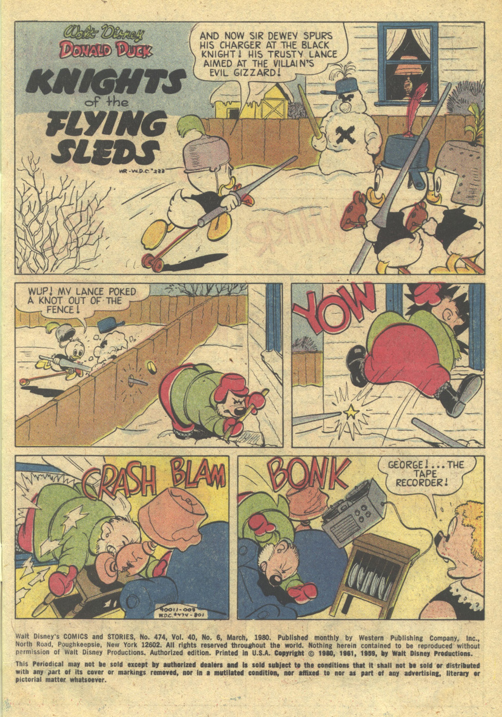 Read online Walt Disney's Comics and Stories comic -  Issue #474 - 3