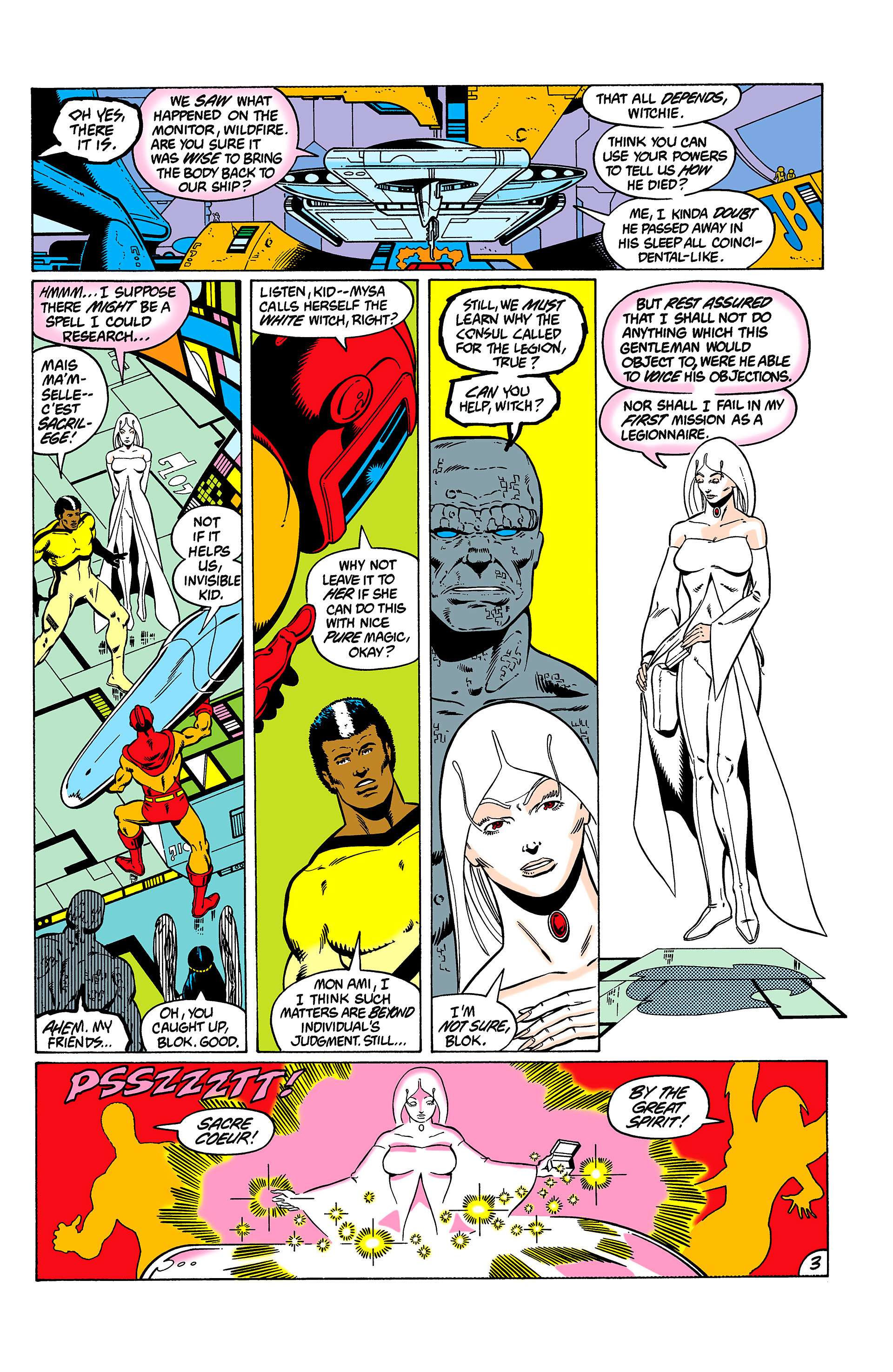 Read online Legion of Super-Heroes (1980) comic -  Issue #298 - 4