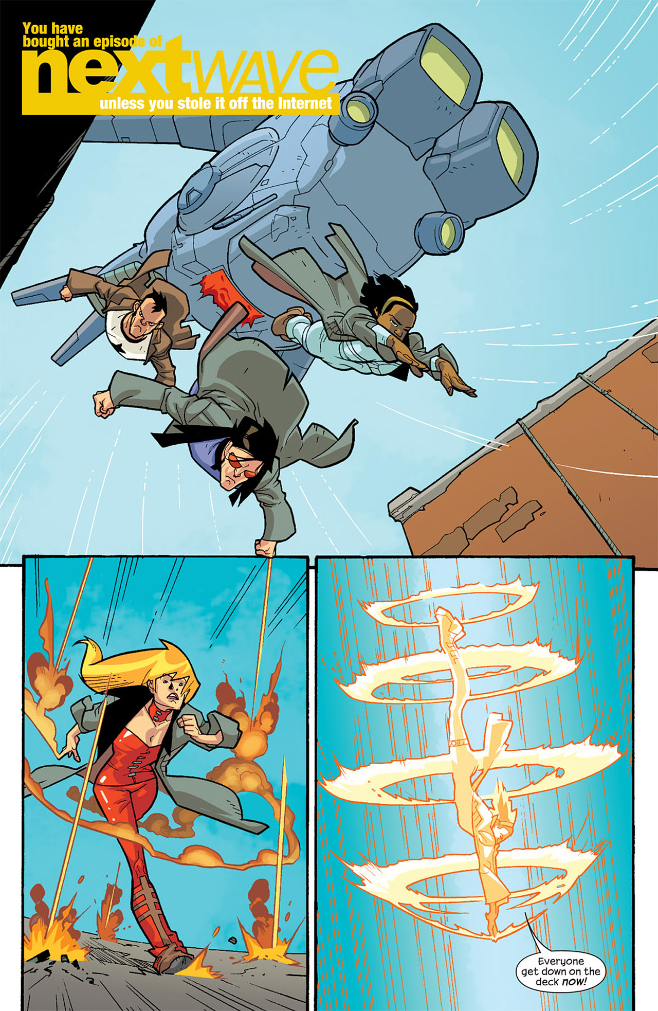 Read online Nextwave: Agents Of H.A.T.E. comic -  Issue #3 - 17