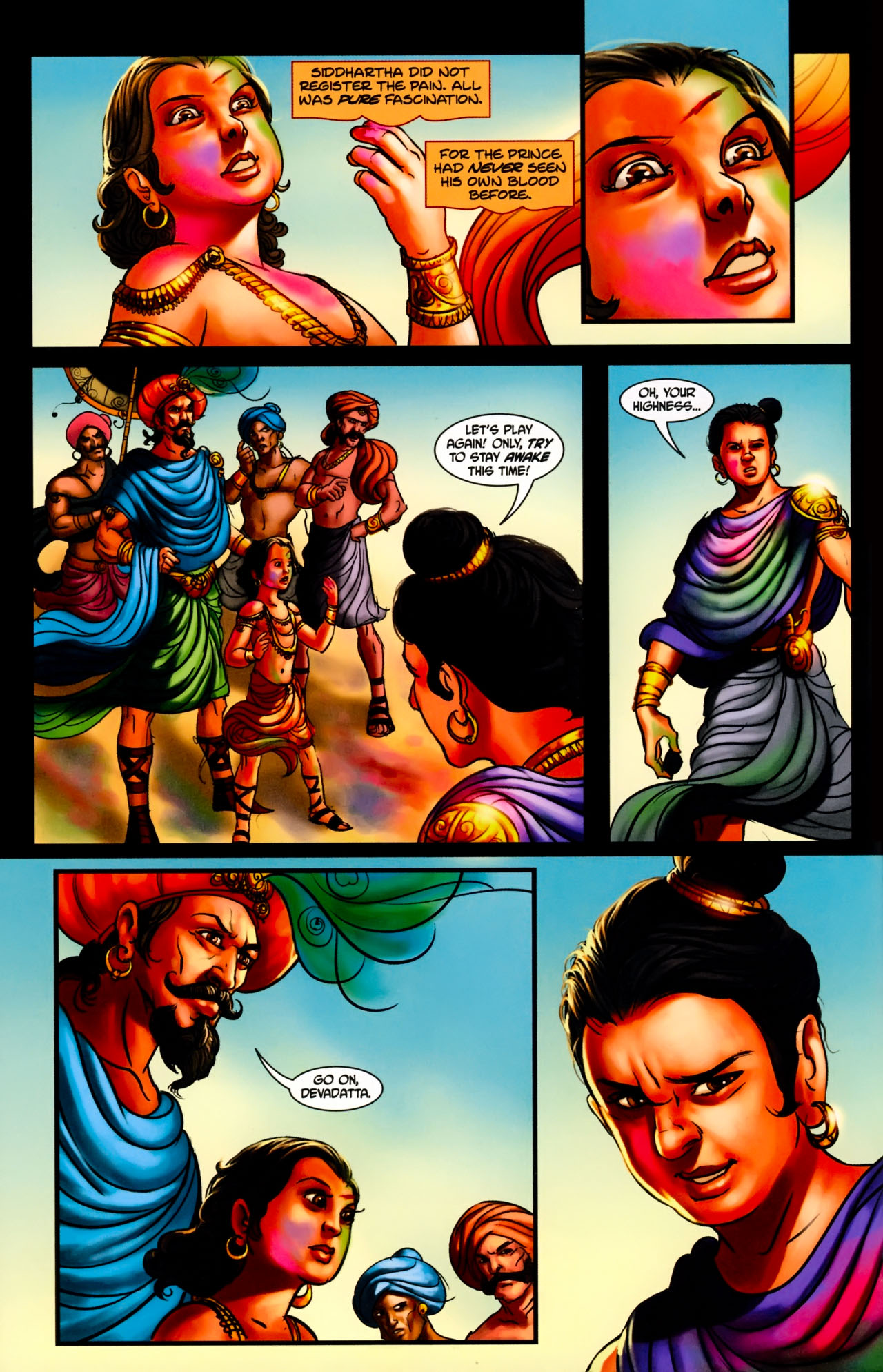 Read online Deepak Chopra's Buddha: A Story of Enlightenment comic -  Issue #2 - 12
