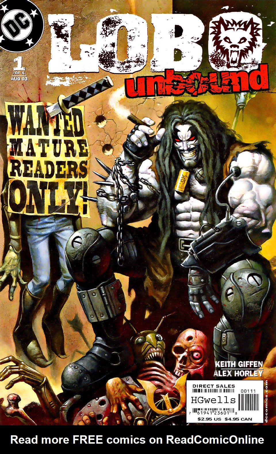 Read online Lobo: Unbound comic -  Issue #1 - 1
