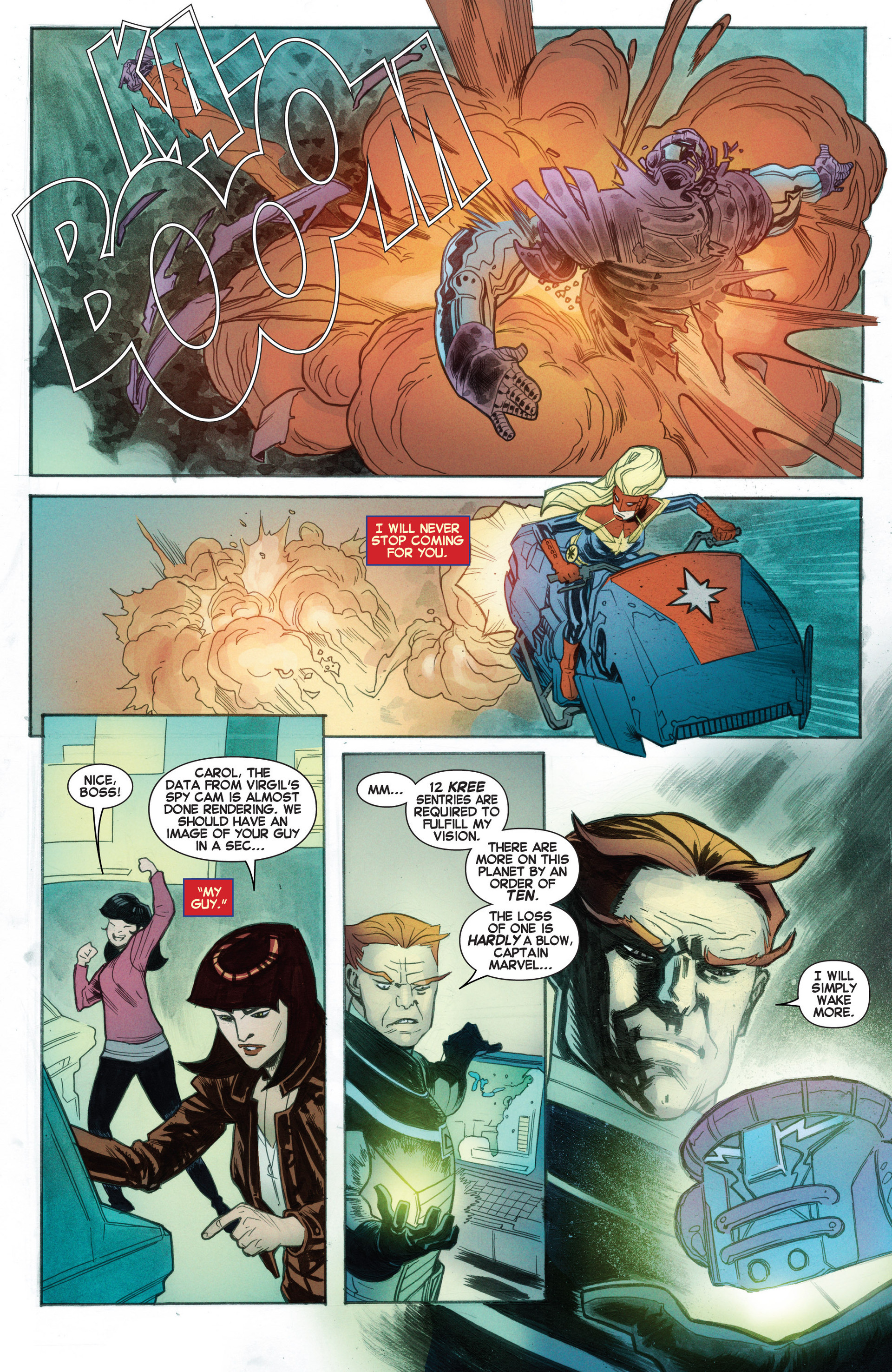Read online Captain Marvel (2012) comic -  Issue #13 - 19