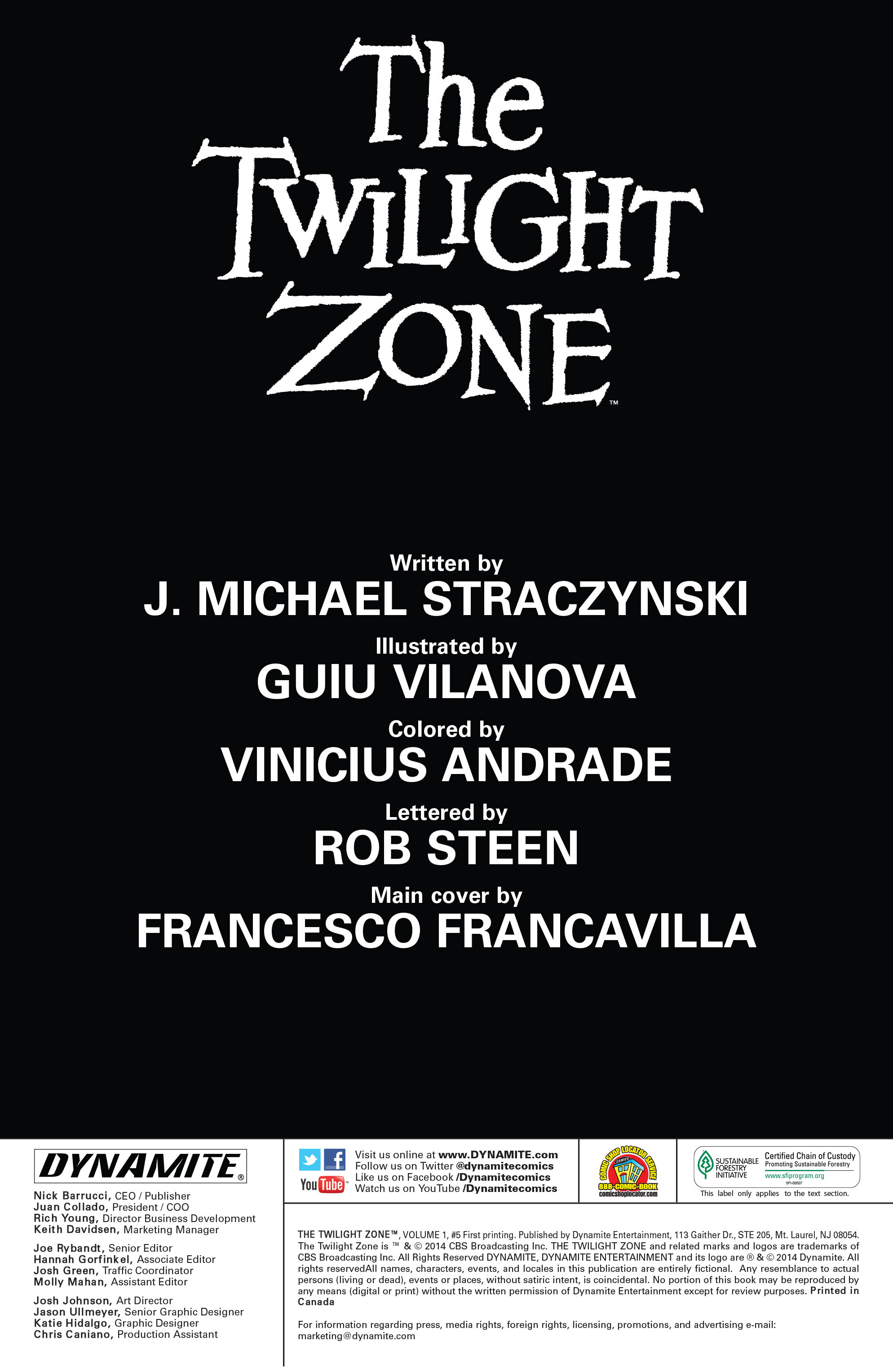 Read online The Twilight Zone (2013) comic -  Issue #5 - 2