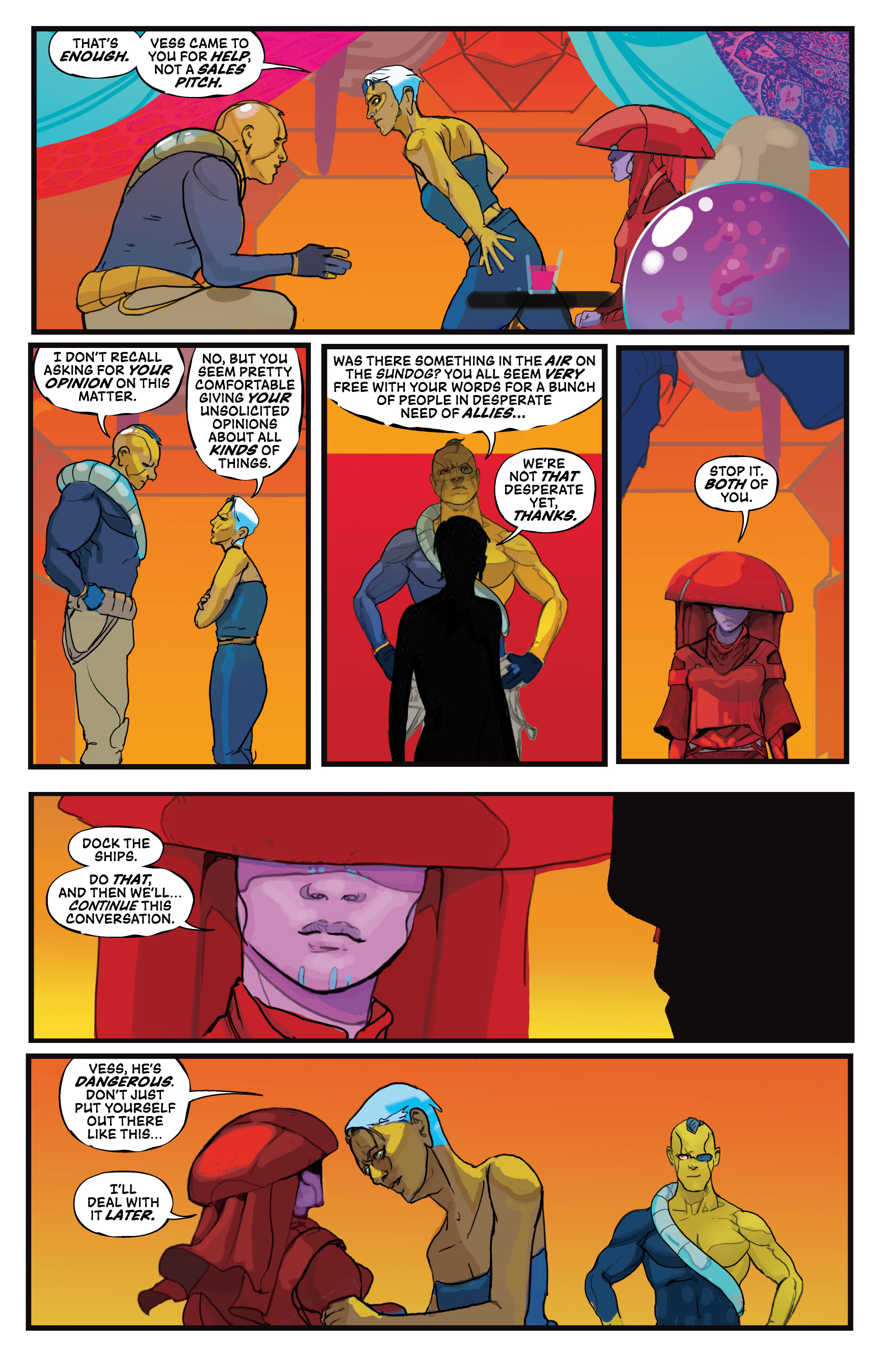 Read online Invisible Kingdom comic -  Issue #9 - 10