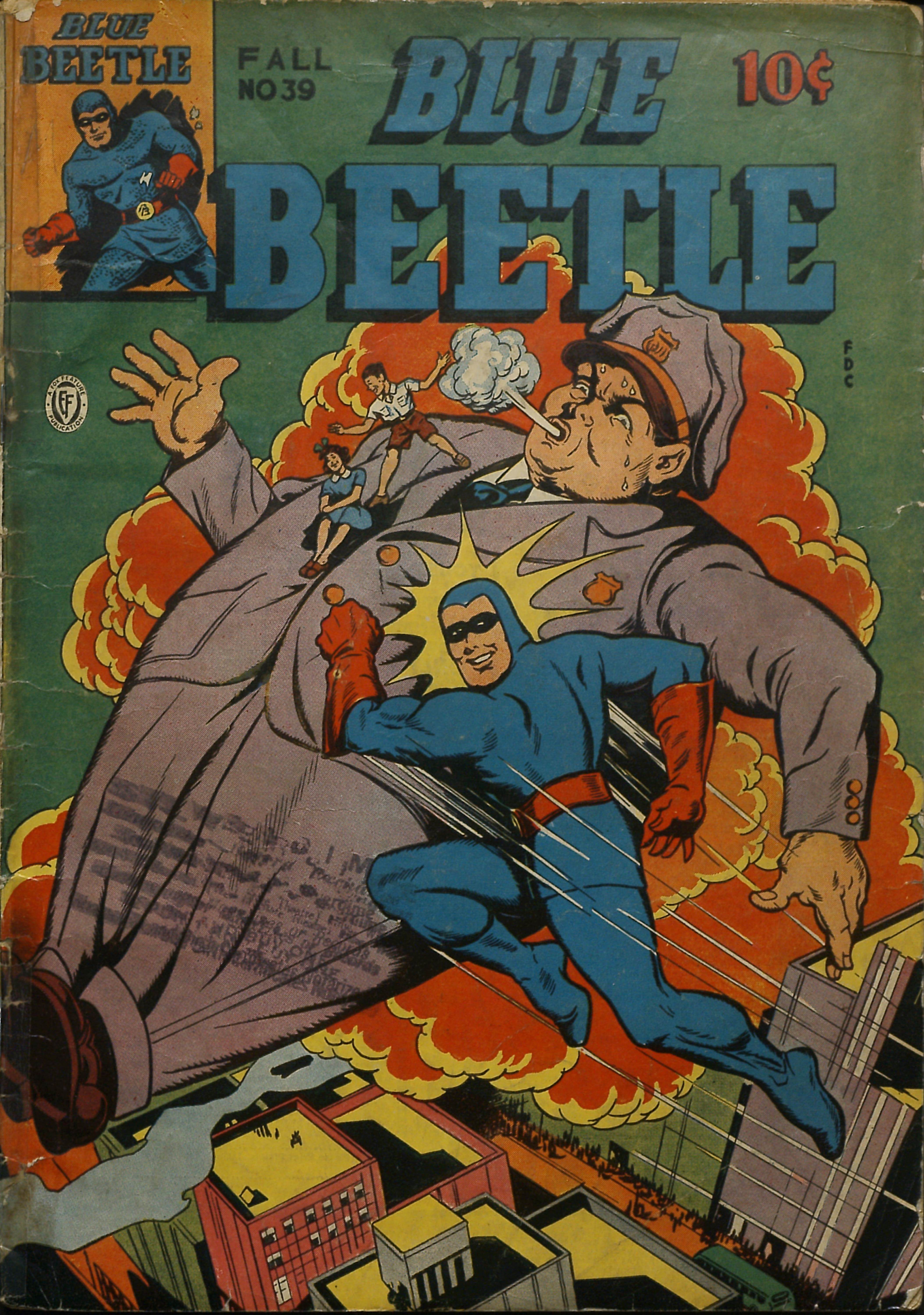 Read online The Blue Beetle comic -  Issue #39 - 2