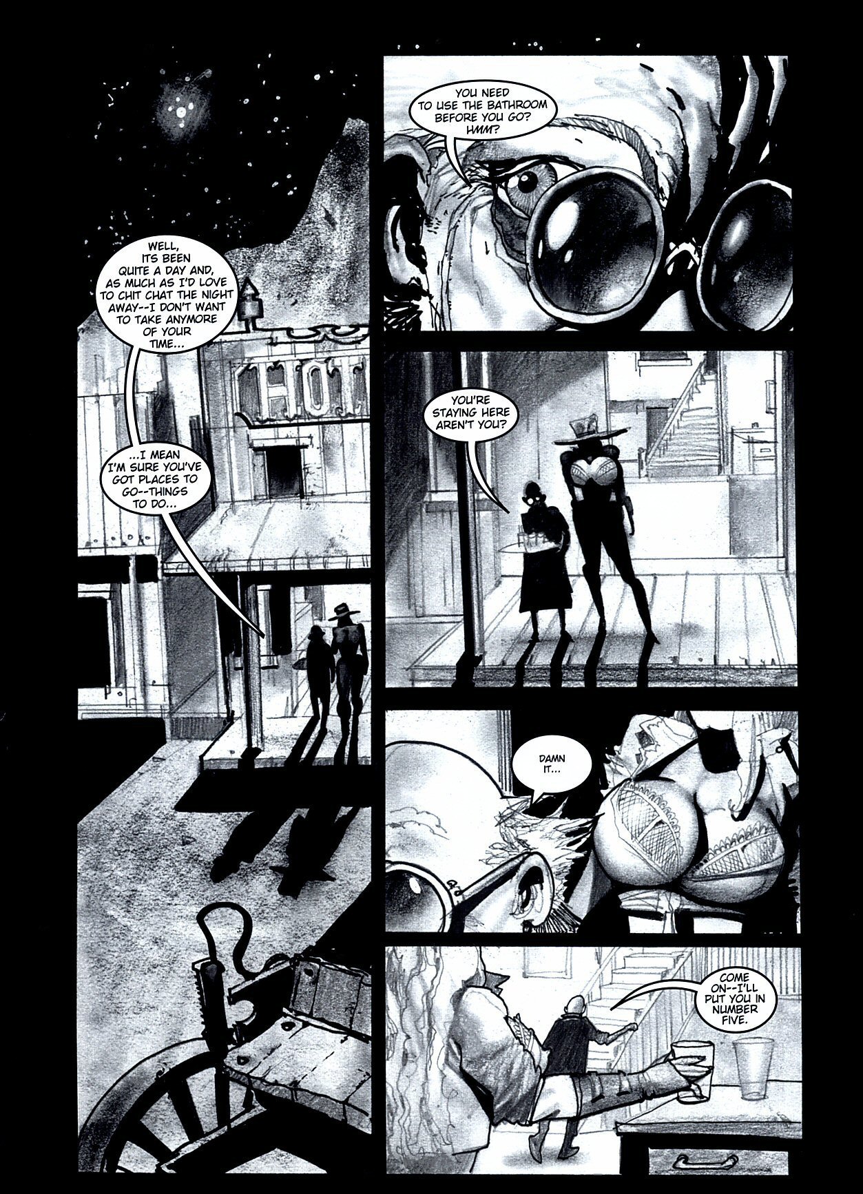 Read online Fistful of Blood (2002) comic -  Issue # TPB - 26