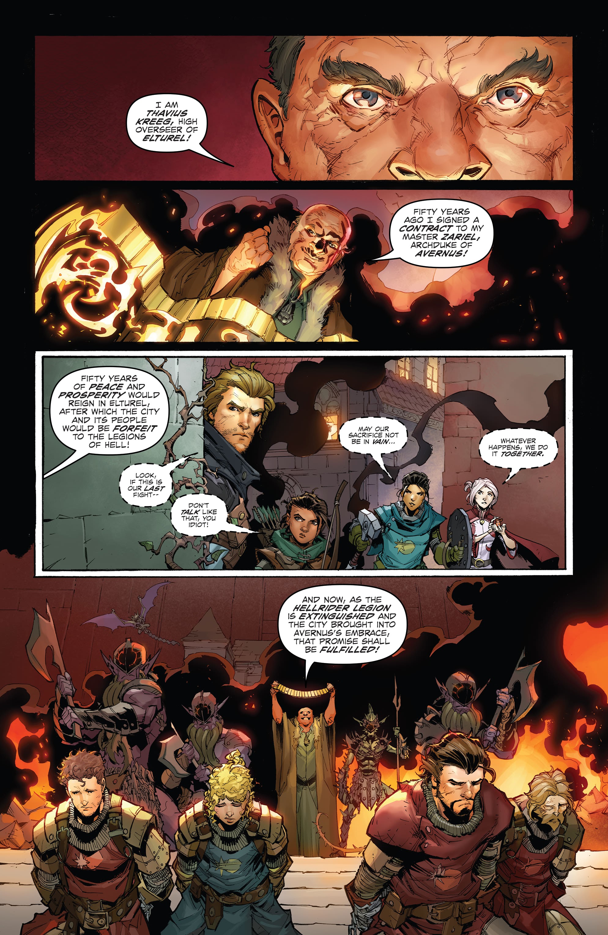 Read online Dungeons & Dragons: Infernal Tides comic -  Issue #5 - 7