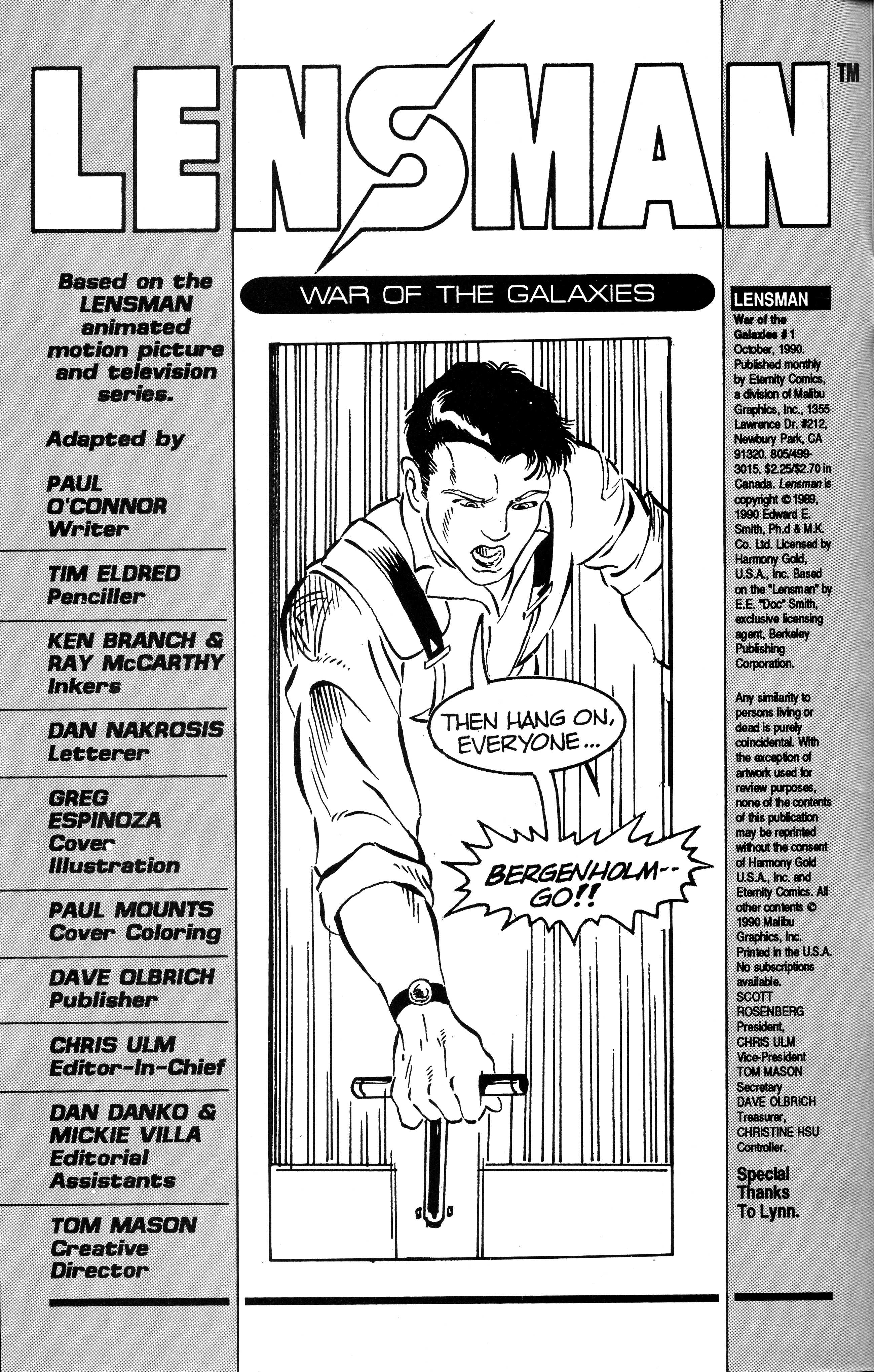 Read online Lensman: War of the Galaxies comic -  Issue #1 - 2