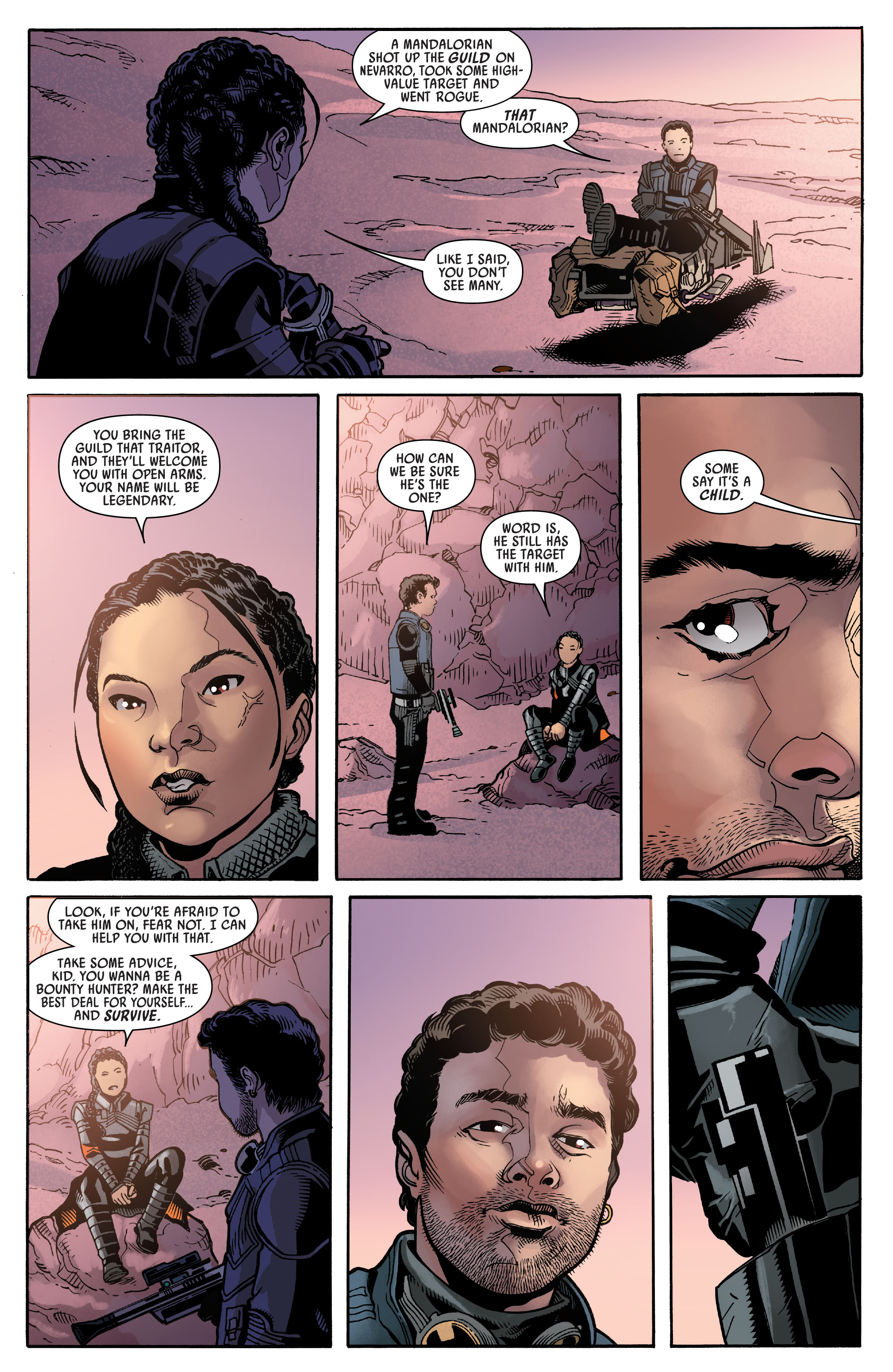 Read online Star Wars: The Mandalorian comic -  Issue #5 - 27