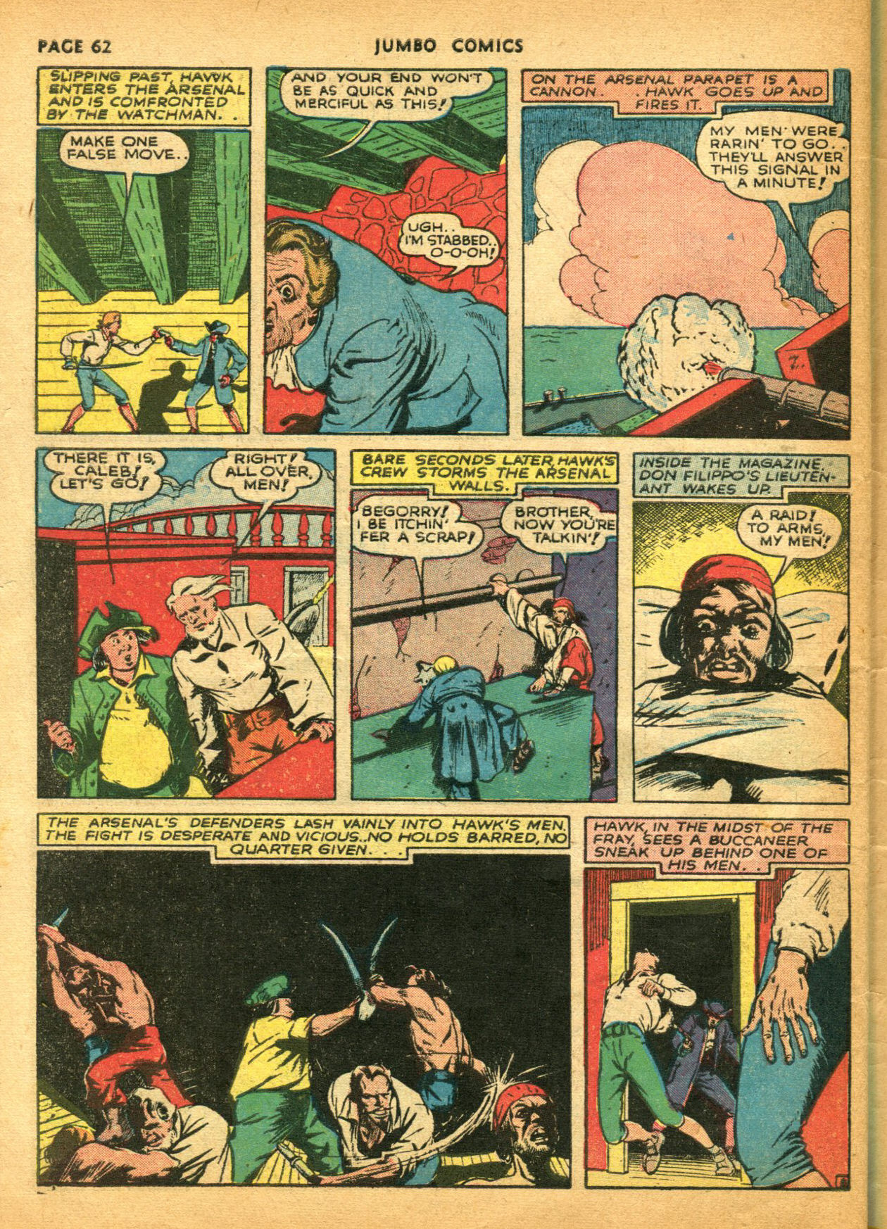 Read online Jumbo Comics comic -  Issue #30 - 64