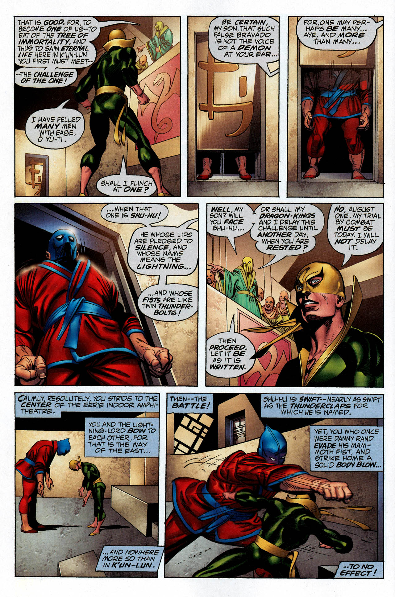 Read online The Immortal Iron Fist: The Origin of Danny Rand comic -  Issue # Full - 14