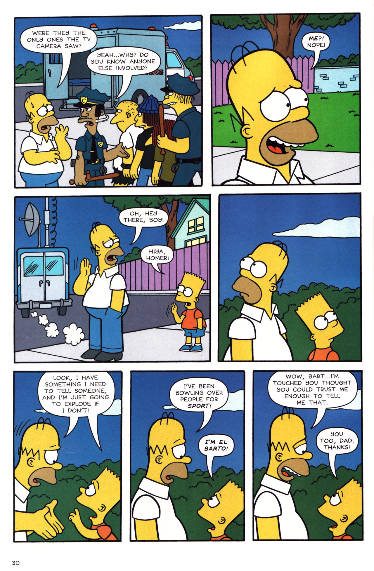 Read online Simpsons Comics comic -  Issue #136 - 25