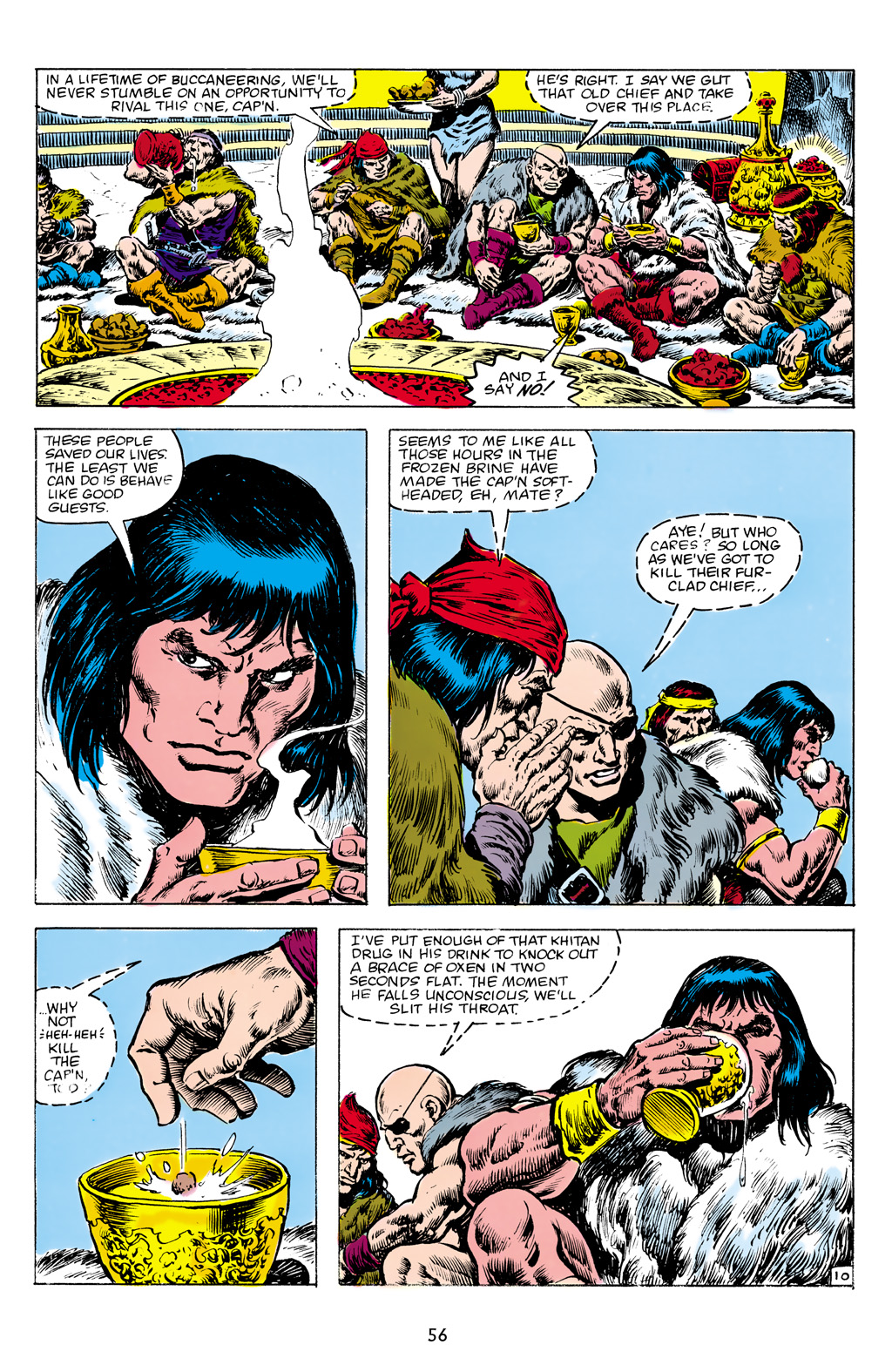 Read online The Chronicles of Conan comic -  Issue # TPB 22 (Part 1) - 57
