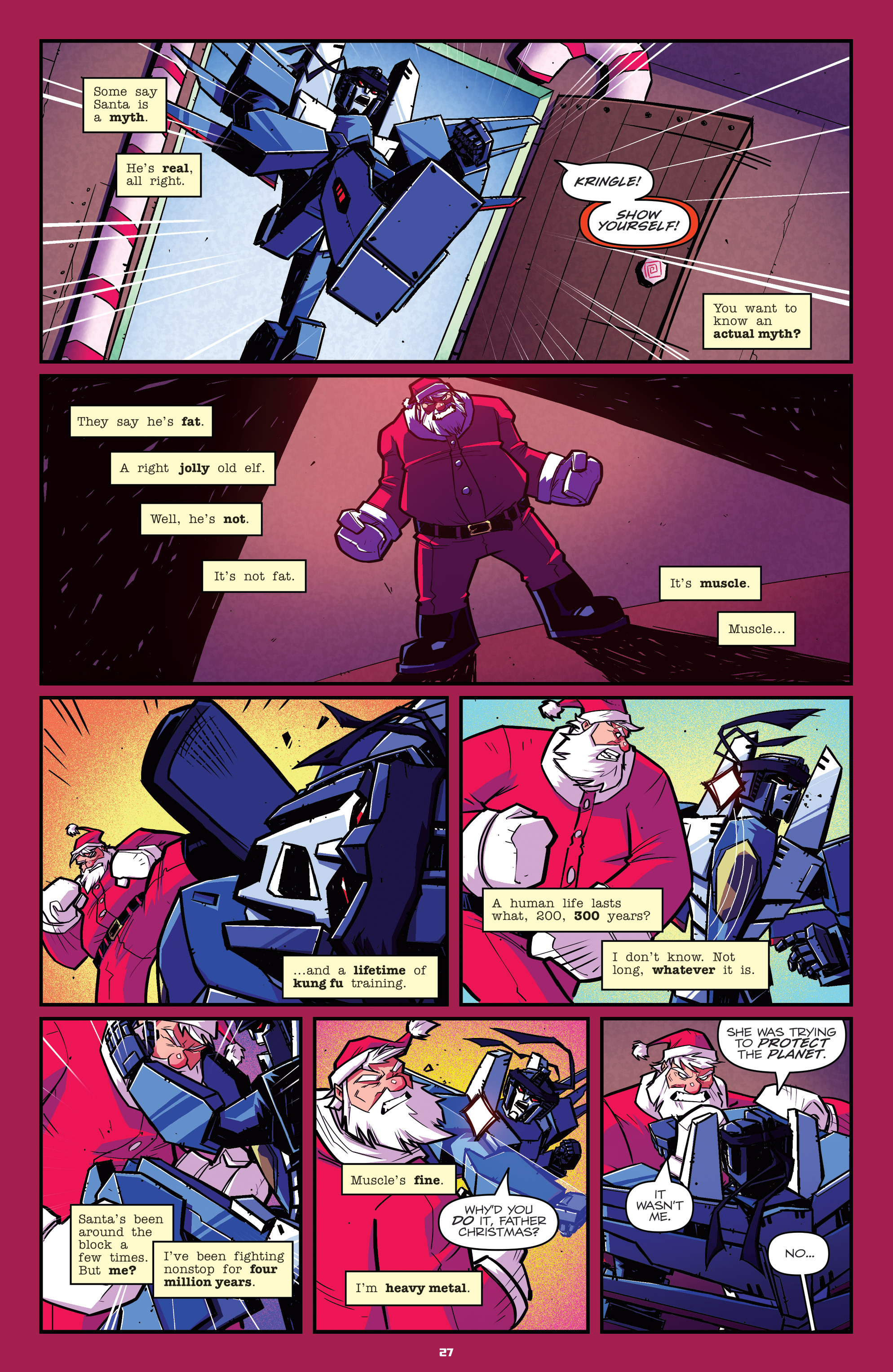 Read online Transformers: Holiday Special comic -  Issue # Full - 29