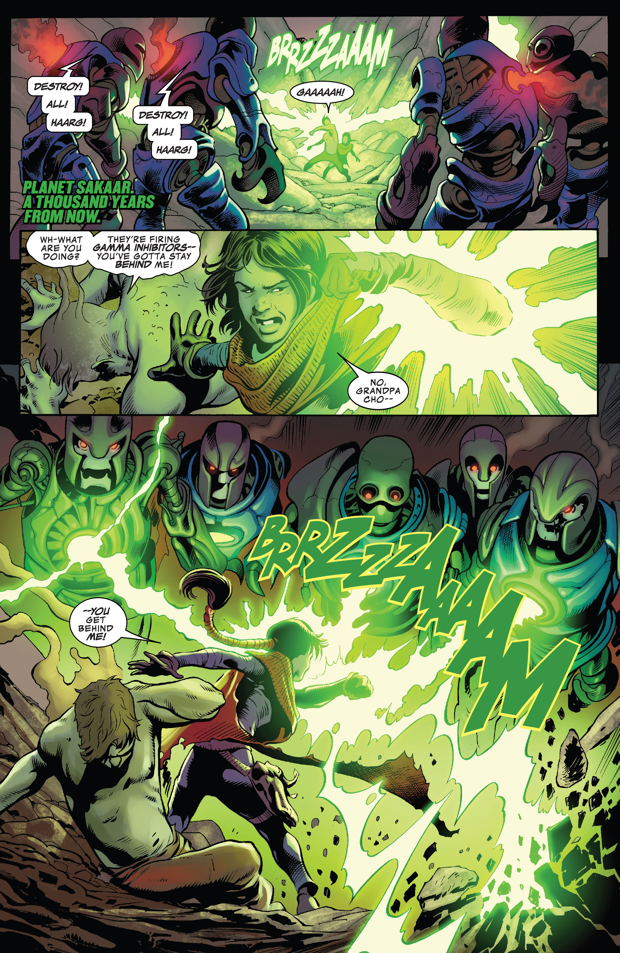 Read online Planet Hulk Worldbreaker comic -  Issue #2 - 4