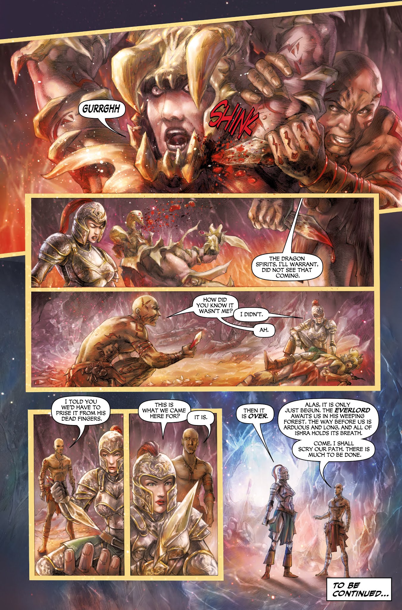 Read online Dark Souls: The Breath of Andolus comic -  Issue #1 - 20