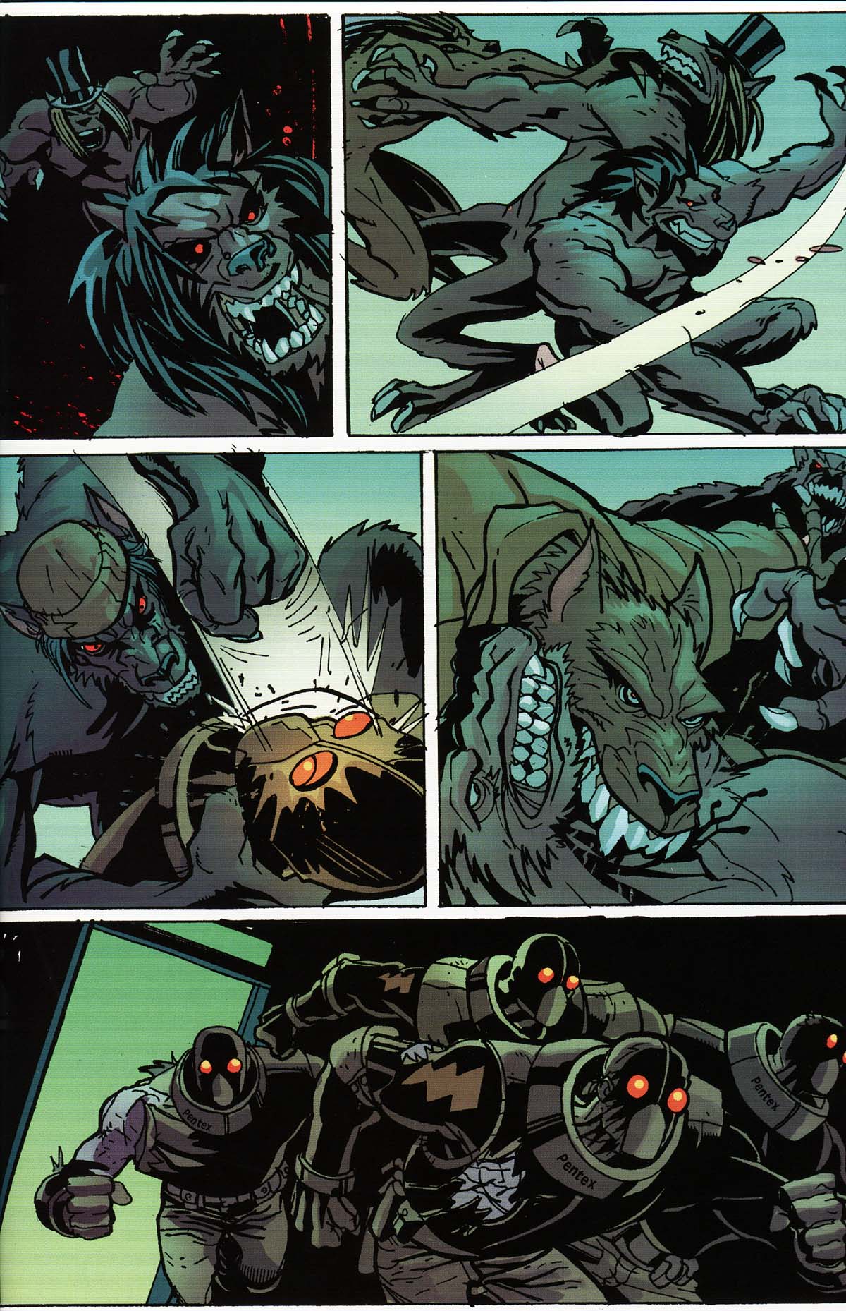 Read online Werewolf the Apocalypse comic -  Issue # Bone Gnawers - 39