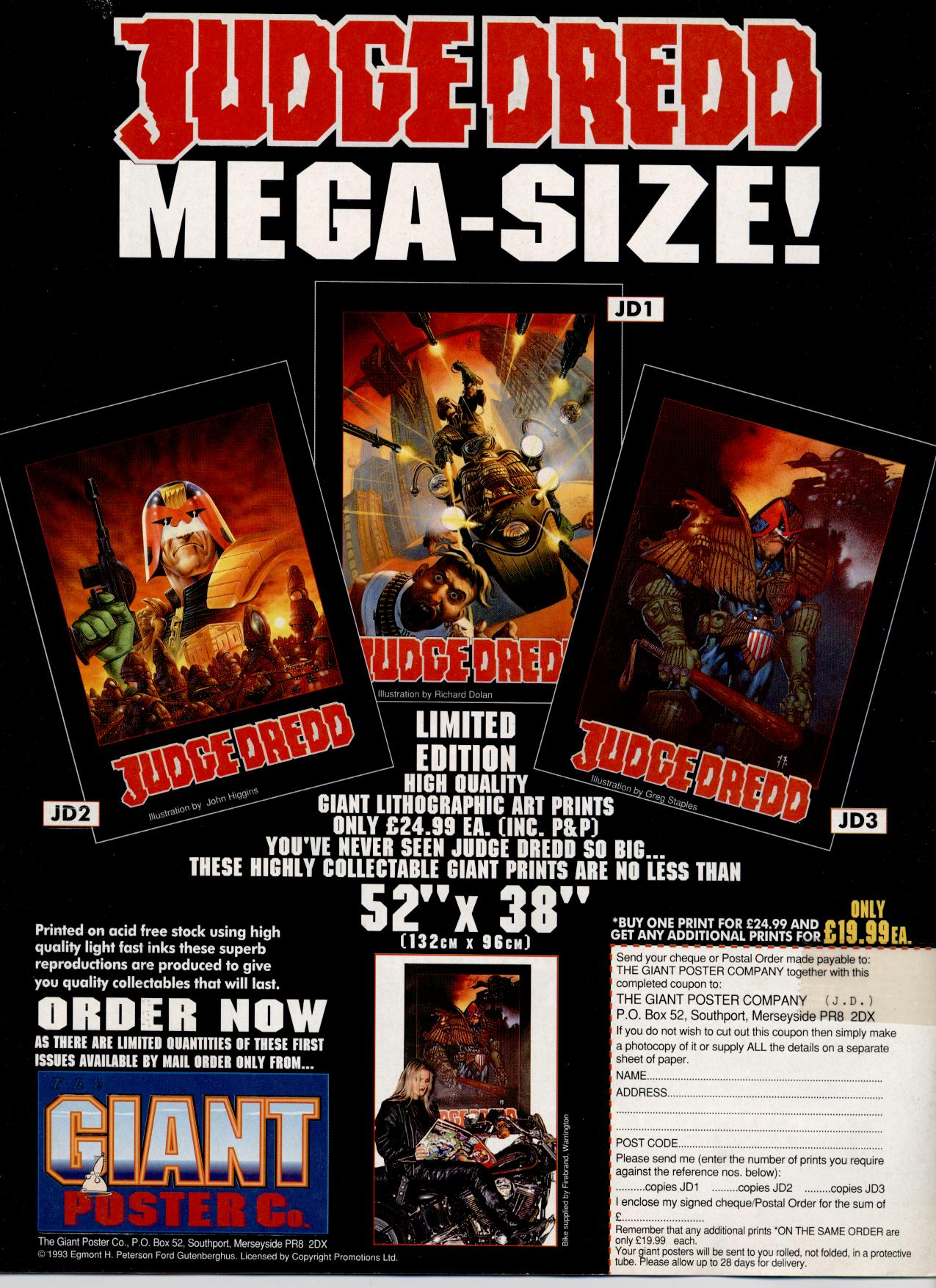 Read online Judge Dredd: The Megazine (vol. 2) comic -  Issue #50 - 52