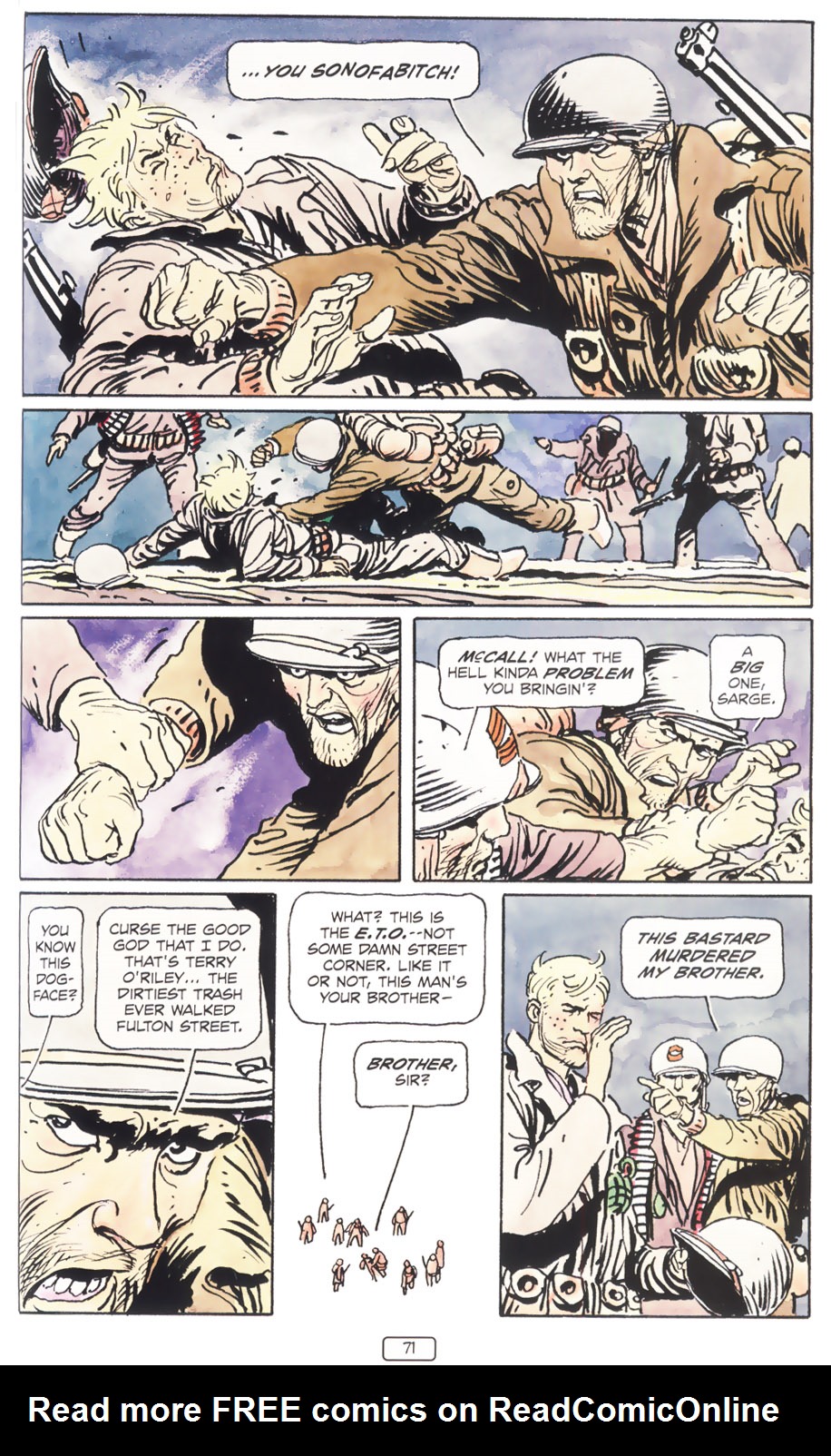 Read online Sgt. Rock: Between Hell & A Hard Place comic -  Issue # TPB - 77