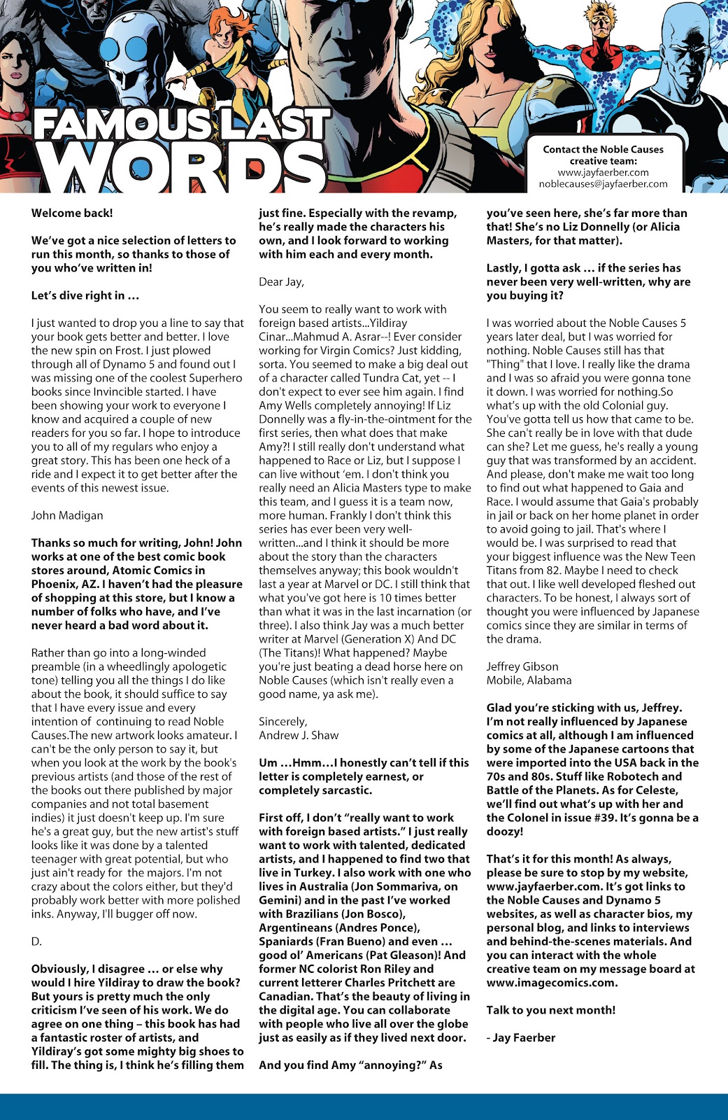 Noble Causes (2004) issue 35 - Page 20