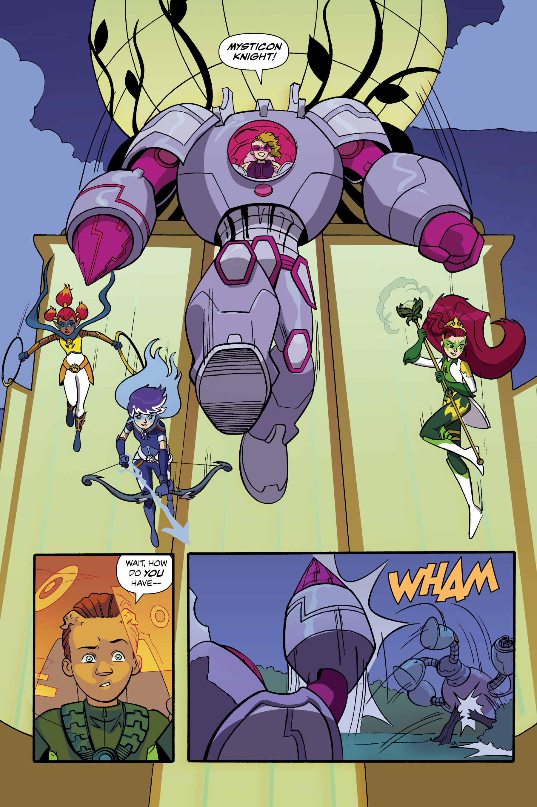 Read online Mysticons comic -  Issue # TPB 2 - 56