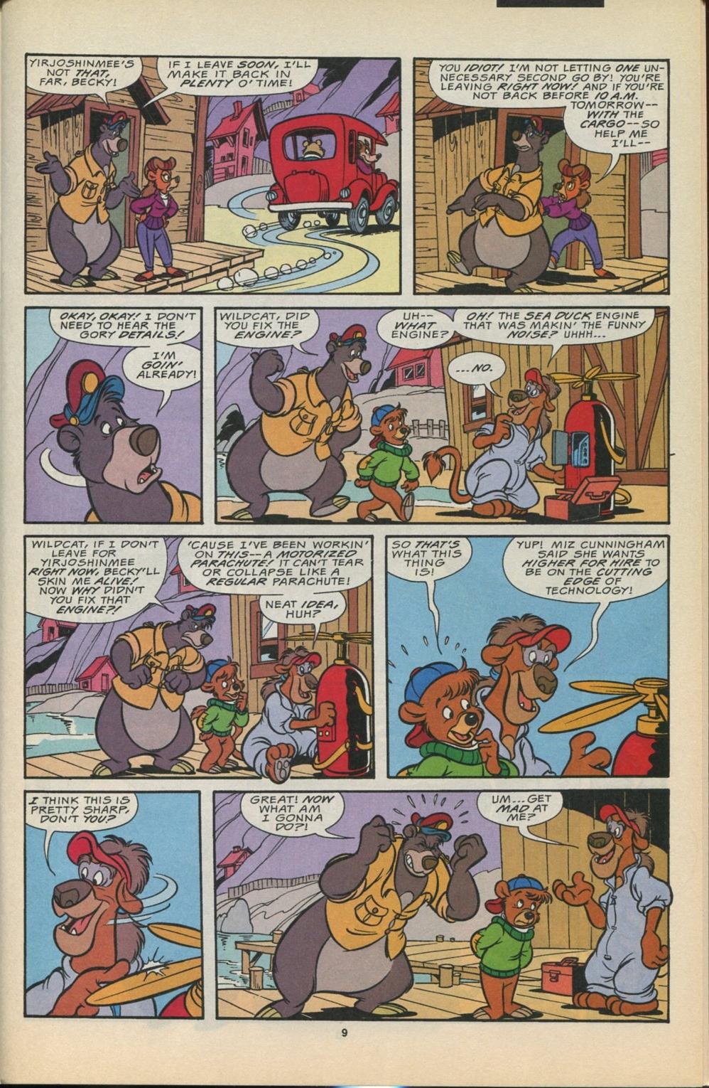 Read online Disney's Tale Spin comic -  Issue #4 - 10