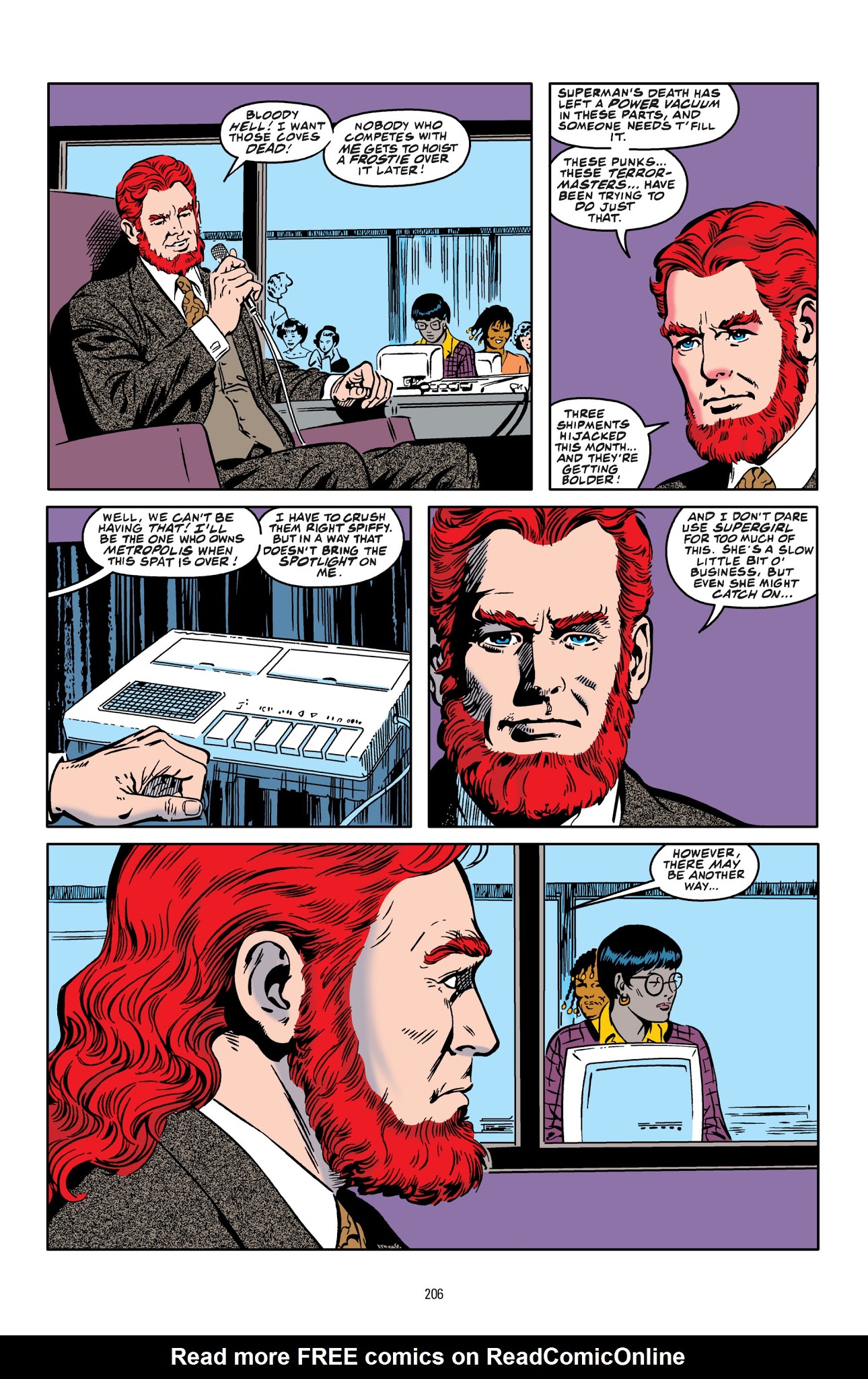 Read online Superman: Funeral For A Friend comic -  Issue # TPB - 196