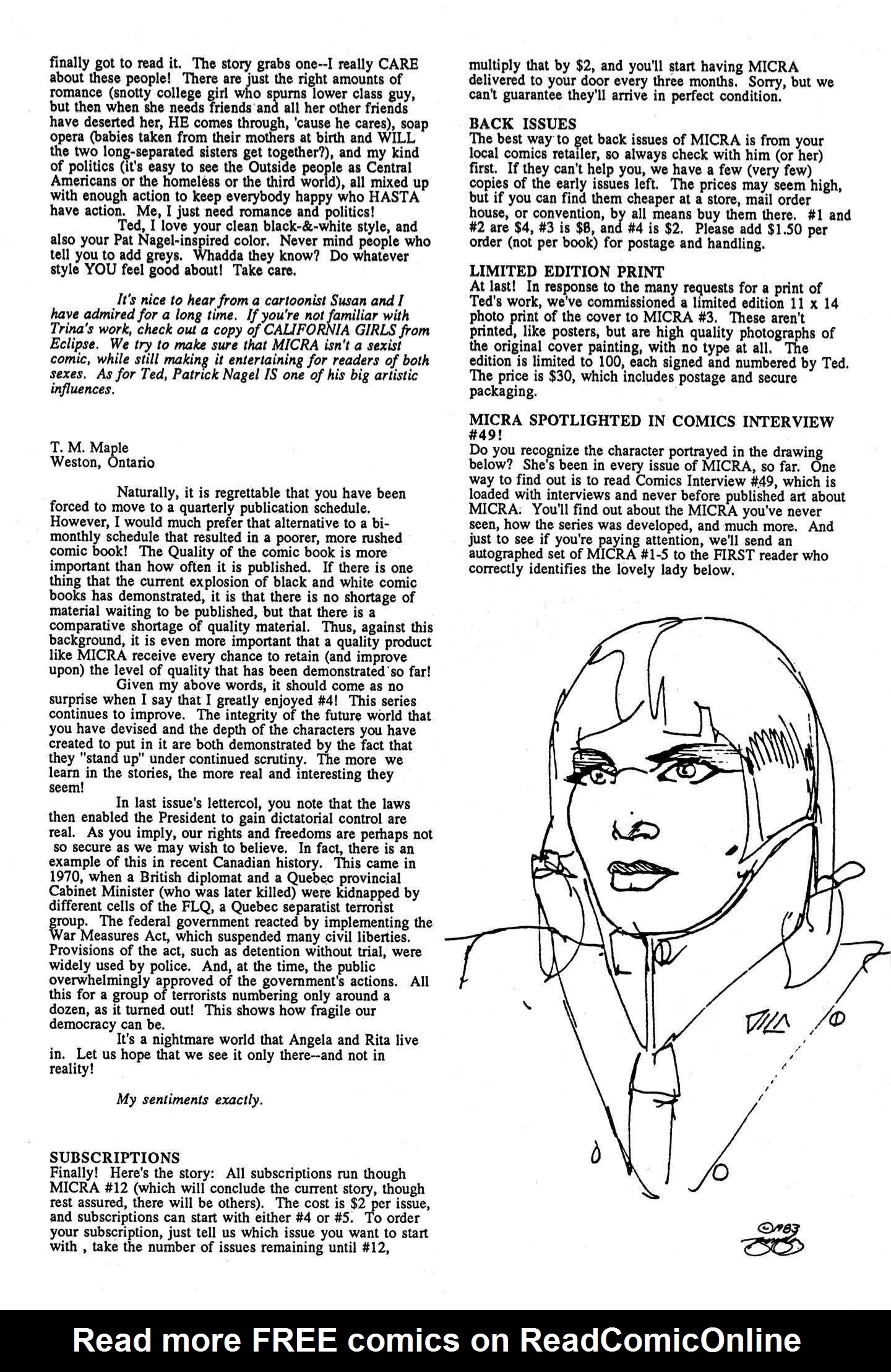 Read online MICRA: Mind Controlled Remote Automaton comic -  Issue #5 - 34