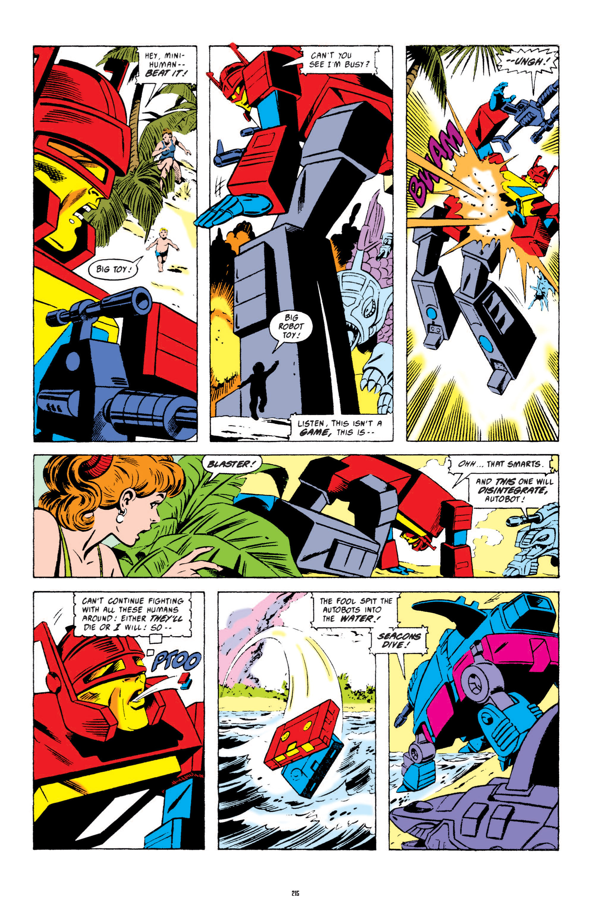 Read online The Transformers Classics comic -  Issue # TPB 4 - 216