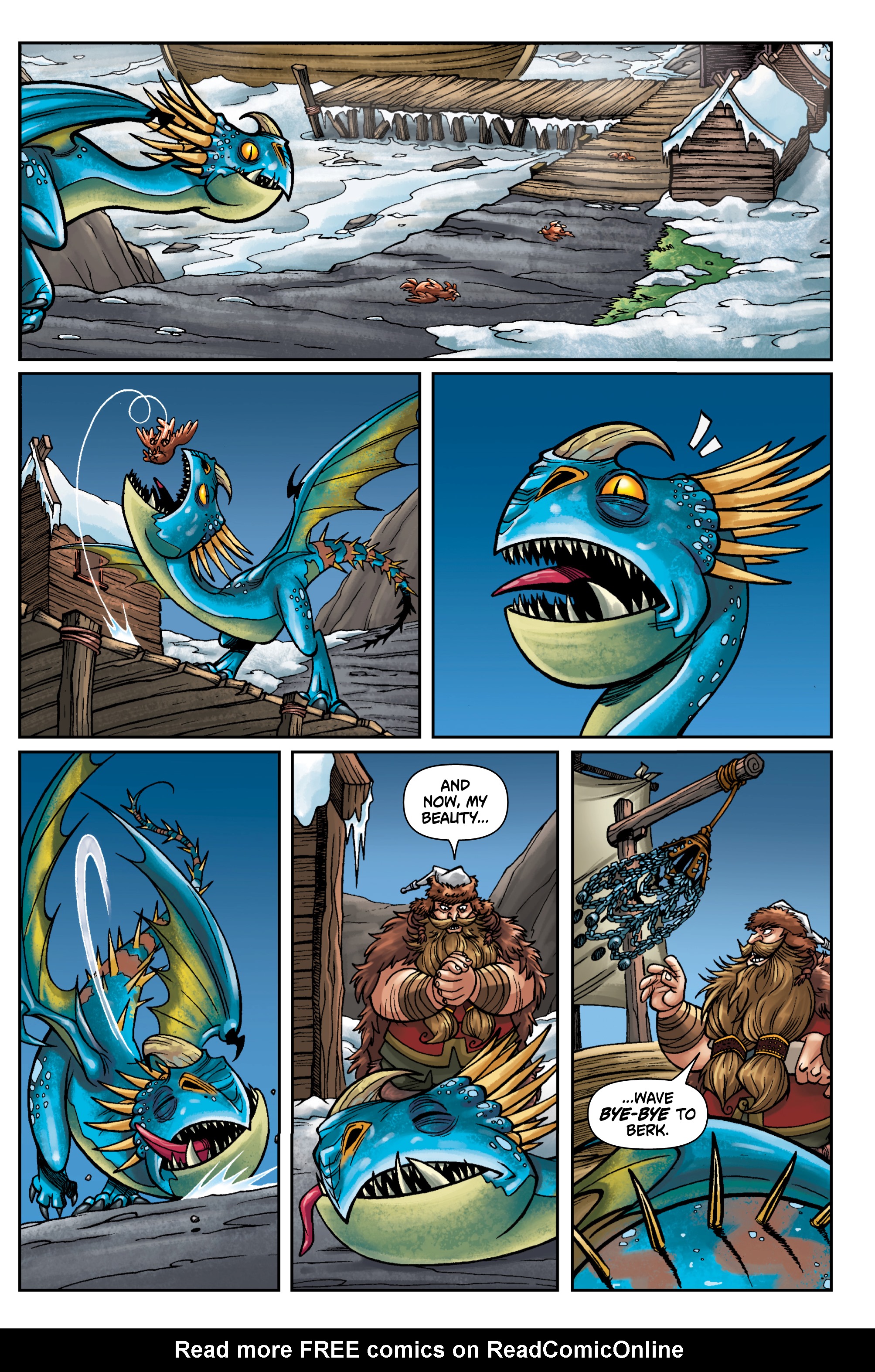 Read online DreamWorks Dragons: Riders of Berk comic -  Issue # _TPB - 18