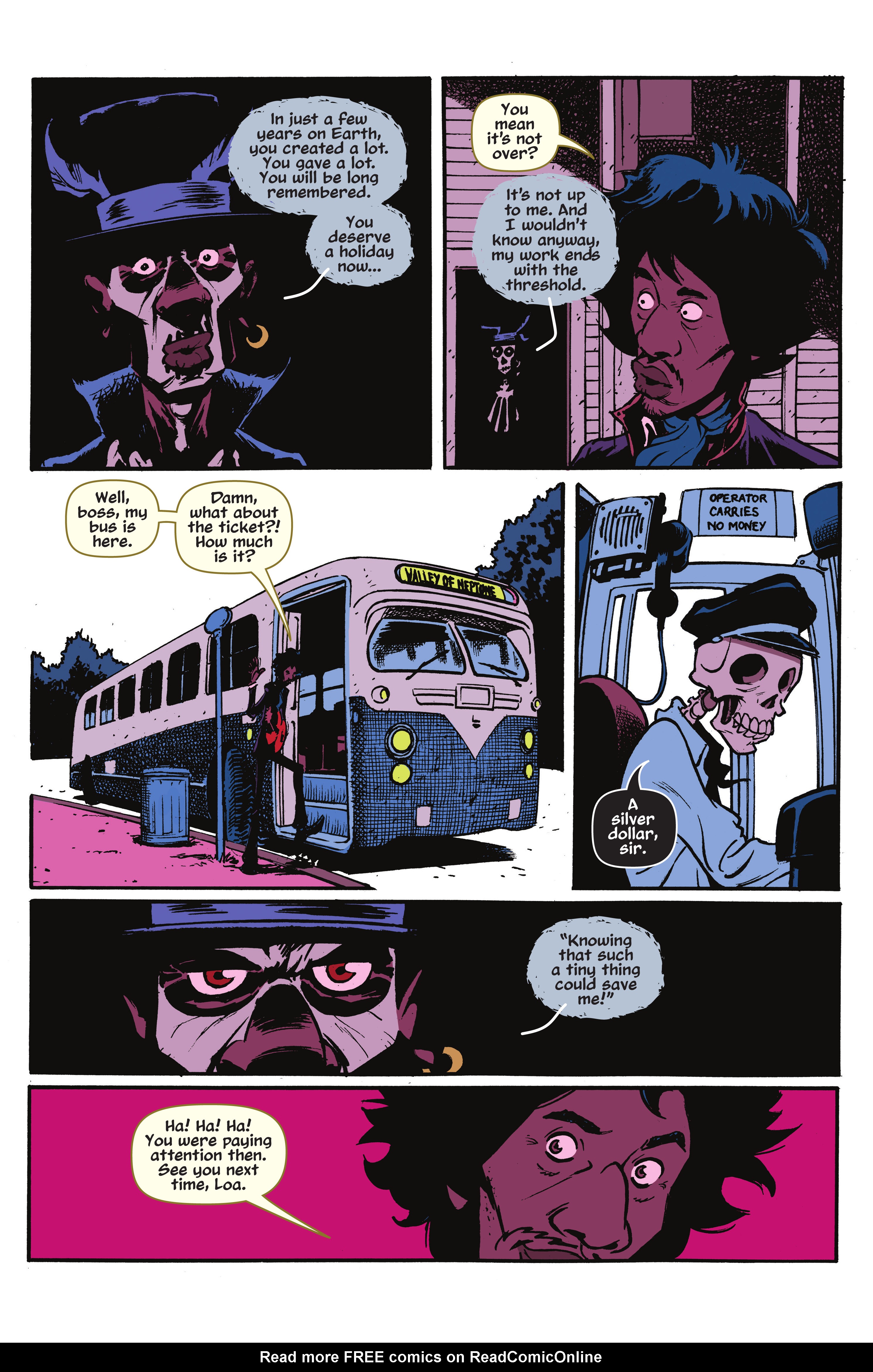 Read online Hendrix: Electric Requiem comic -  Issue # TPB - 134