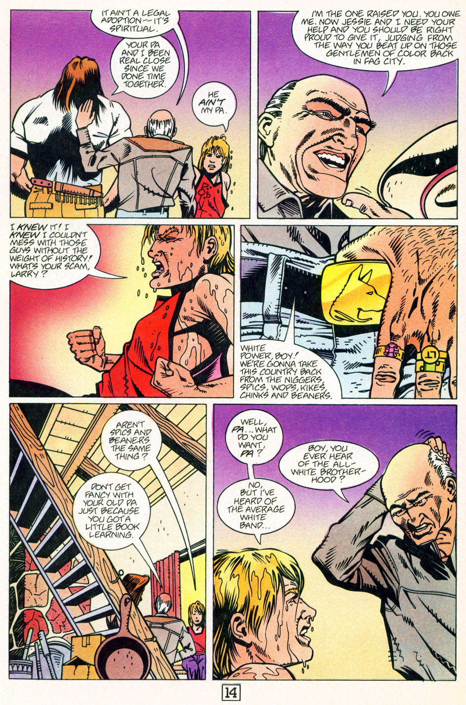Read online Badger Goes Berserk! comic -  Issue #1 - 16