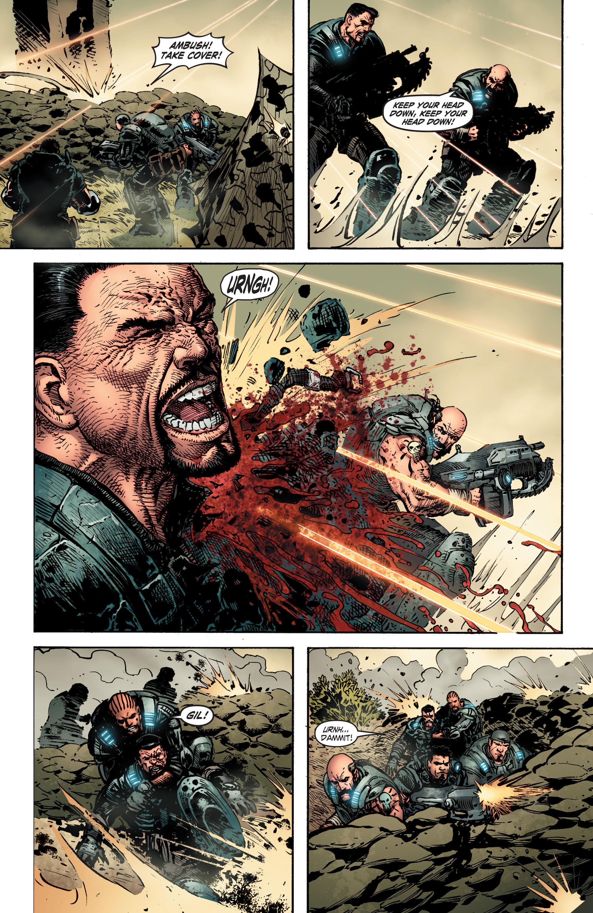 Read online Gears Of War comic -  Issue #1 - 19