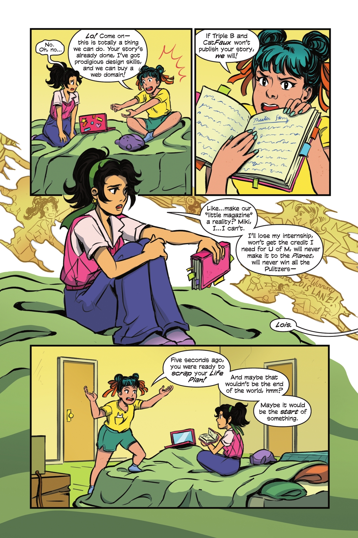 Read online Girl Taking over: A Lois Lane Story comic -  Issue # TPB (Part 2) - 4