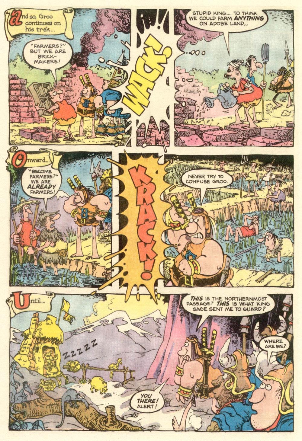Read online Sergio Aragonés Groo the Wanderer comic -  Issue #13 - 18