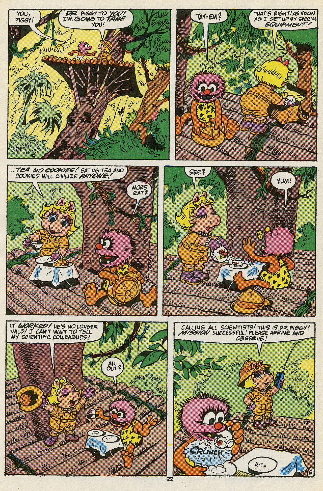 Read online Muppet Babies comic -  Issue #22 - 24