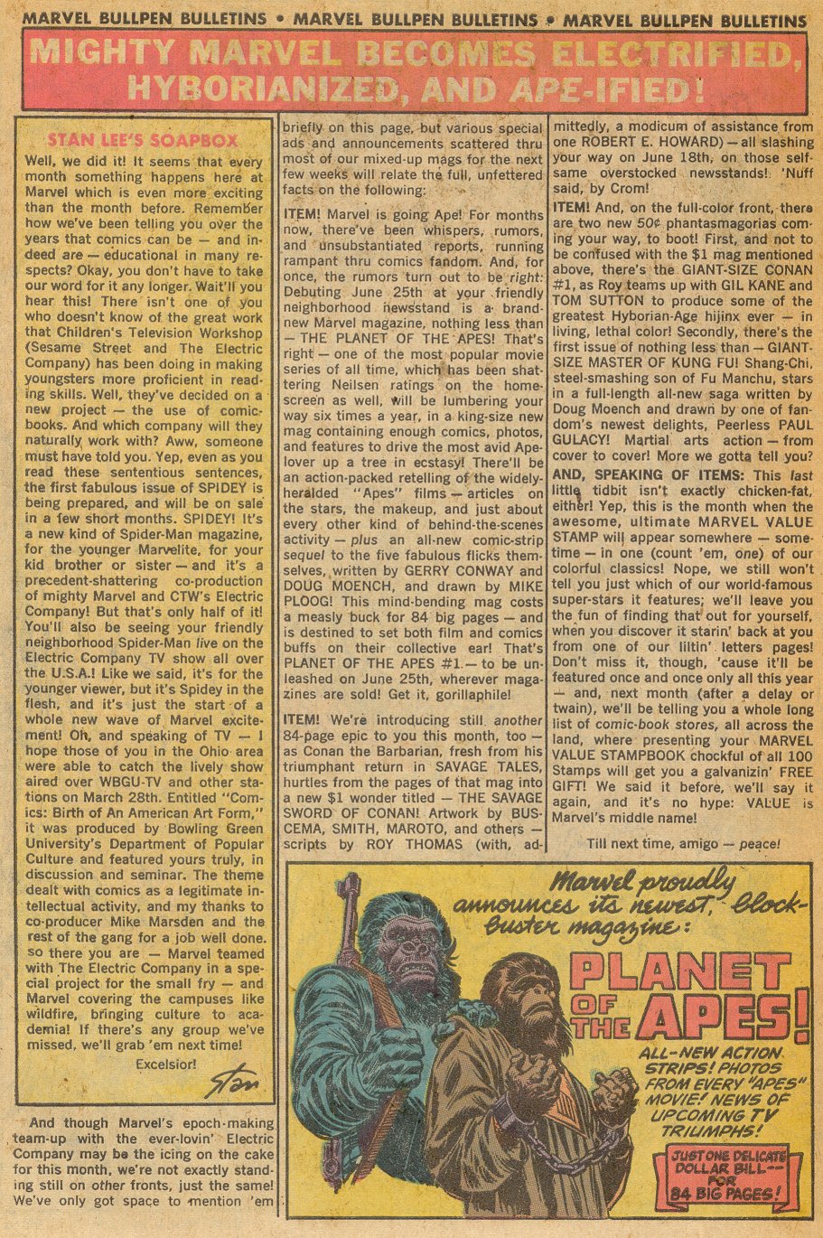 Read online Man-Thing (1974) comic -  Issue #9 - 18