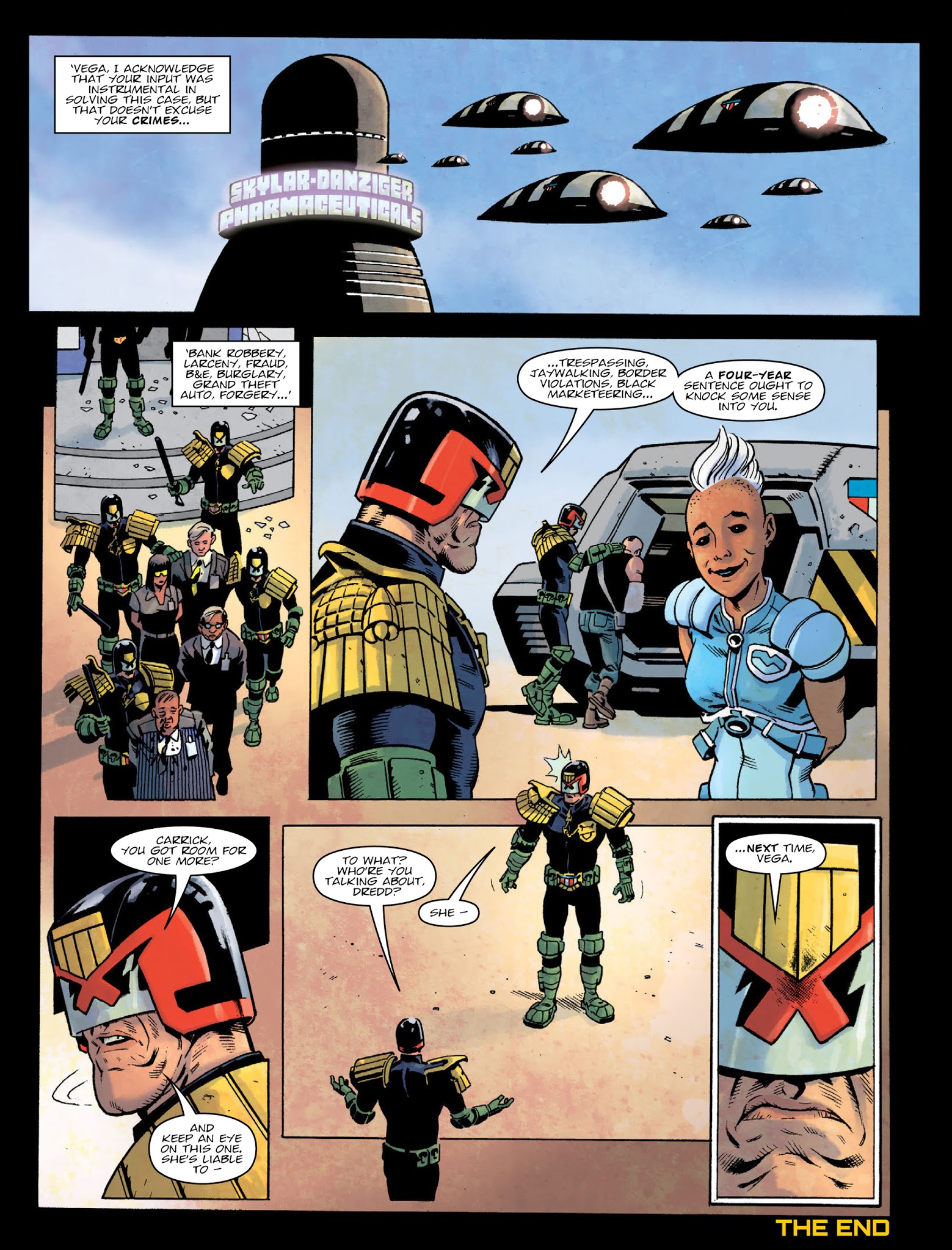 Read online 2000 AD comic -  Issue #2044 - 8