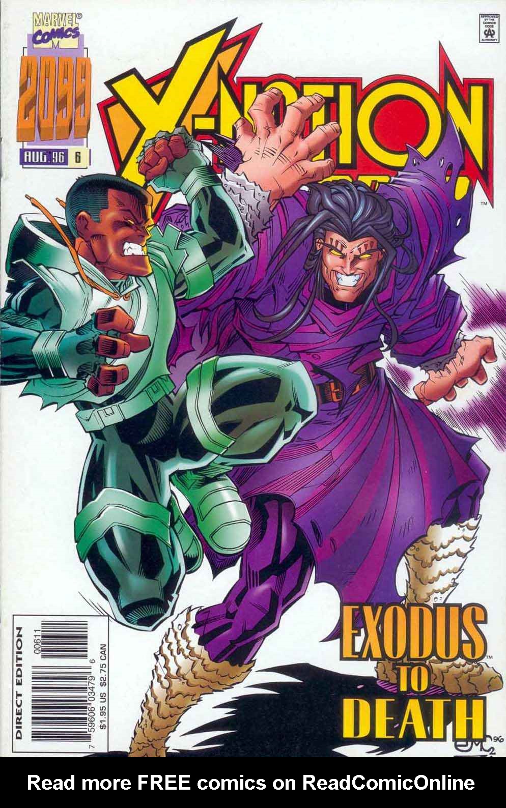 Read online X-Nation 2099 comic -  Issue #6 - 1