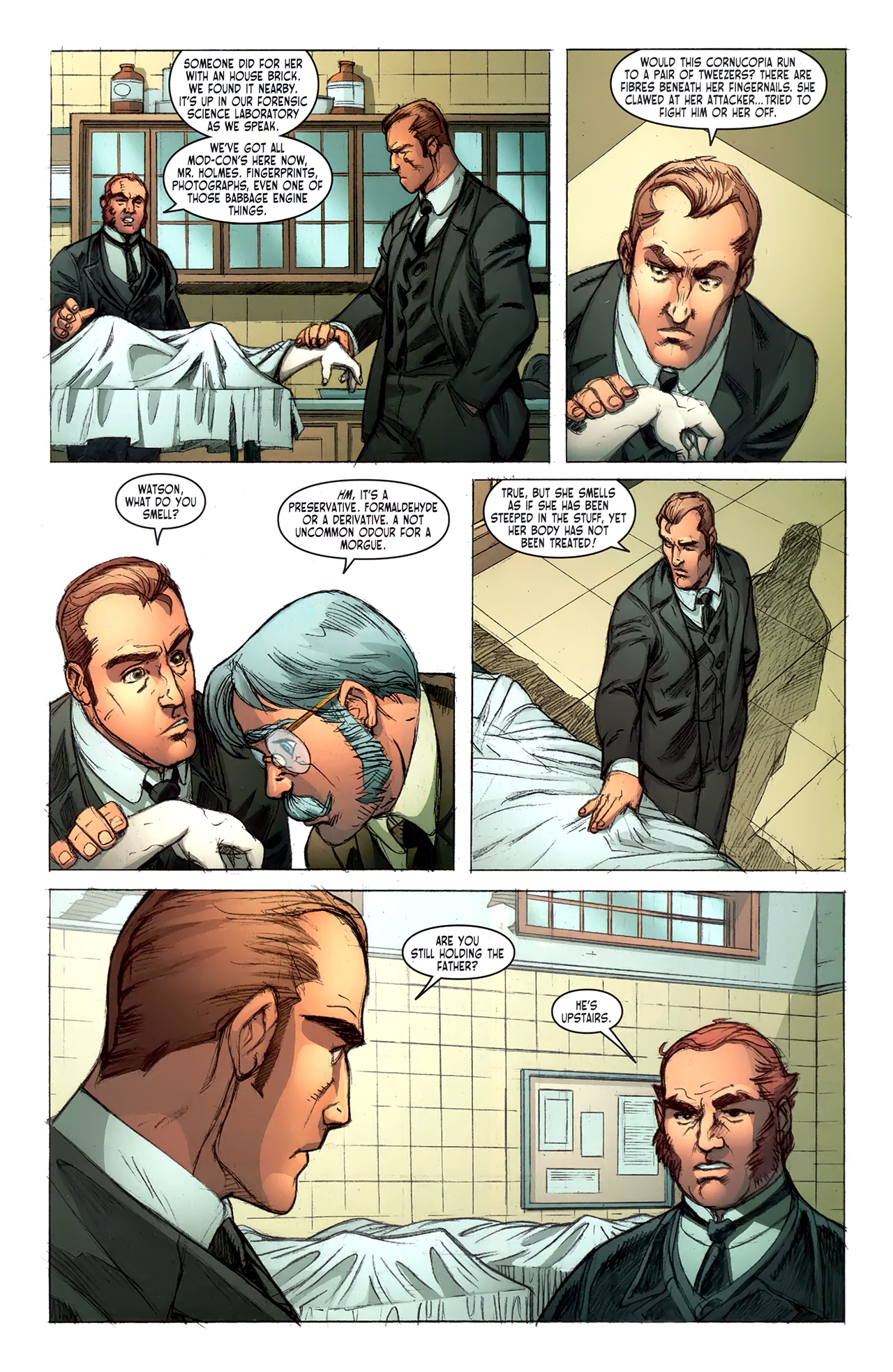 Read online Victorian Undead: Sherlock Holmes vs. Jekyll and Hyde comic -  Issue # Full - 14