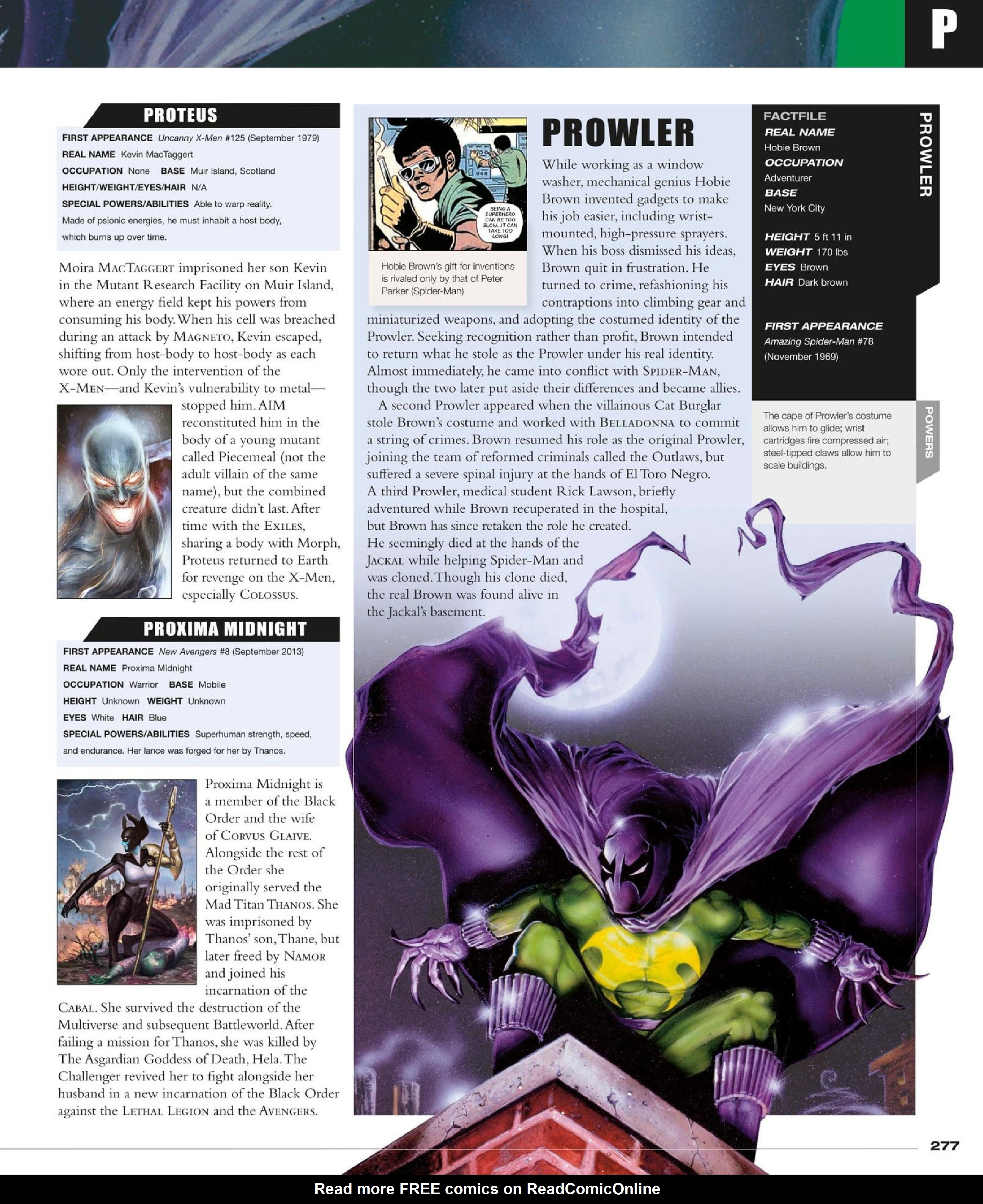 Read online Marvel Encyclopedia, New Edition comic -  Issue # TPB (Part 3) - 80