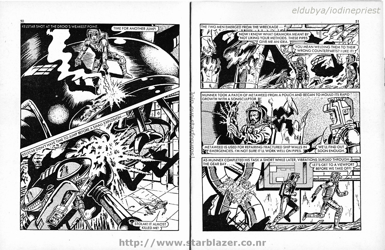 Read online Starblazer comic -  Issue #142 - 27