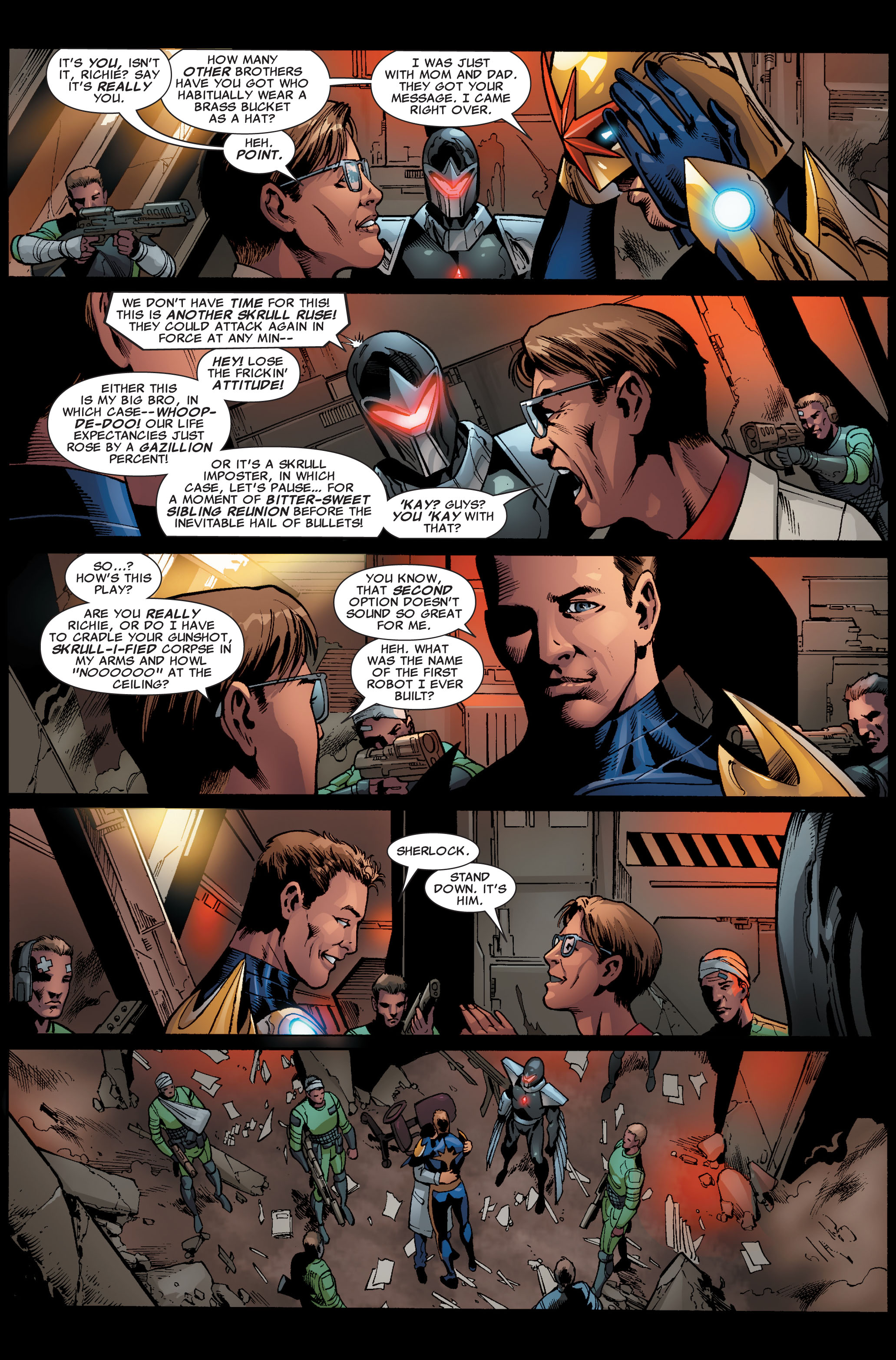 Read online Nova (2007) comic -  Issue #17 - 13