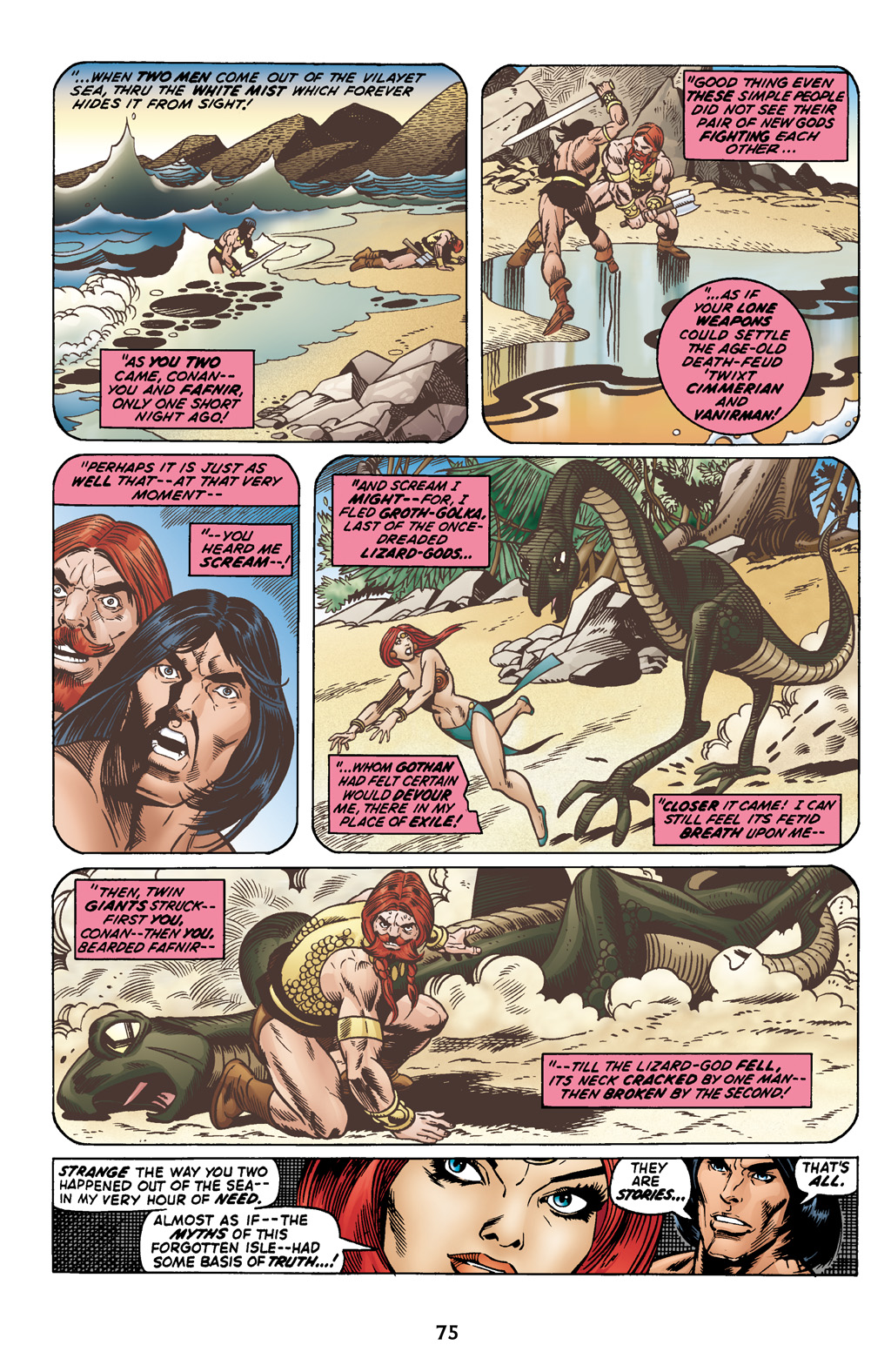 Read online The Chronicles of Conan comic -  Issue # TPB 3 (Part 1) - 76