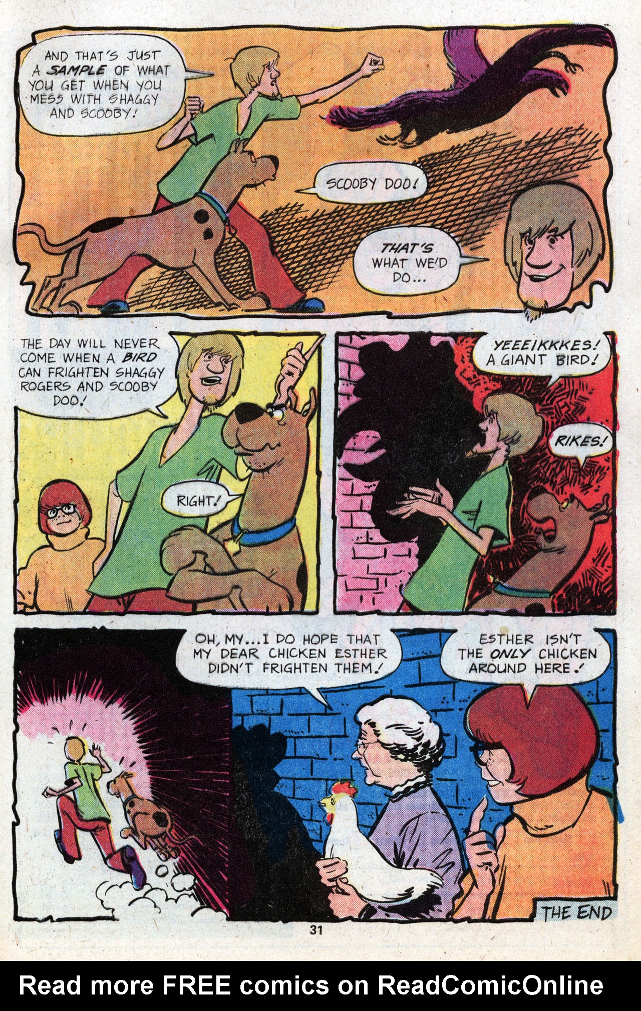 Read online Scooby-Doo (1977) comic -  Issue #8 - 32