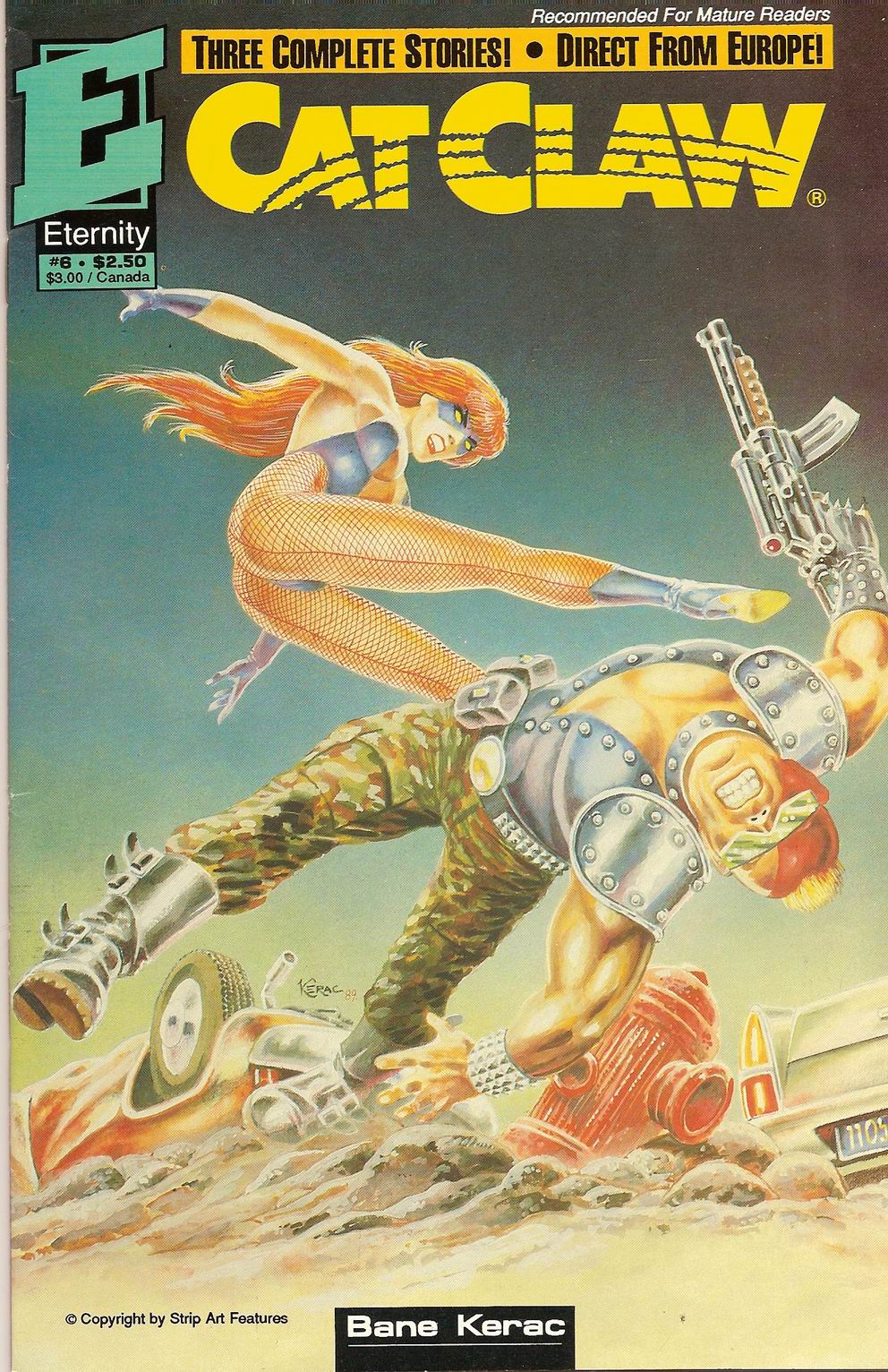 Read online Cat Claw comic -  Issue #6 - 1