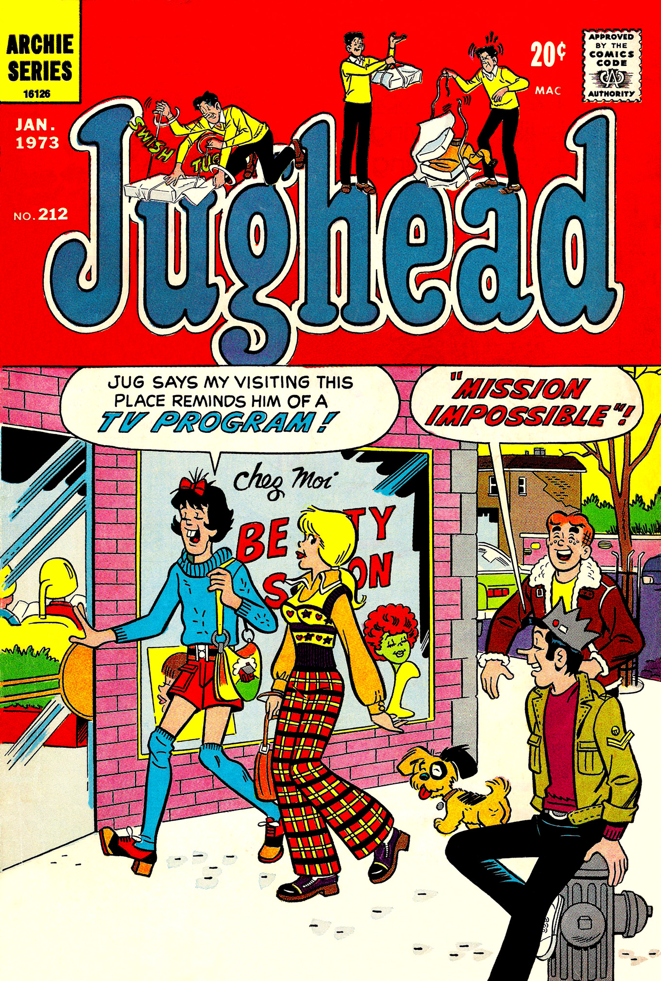 Read online Jughead (1965) comic -  Issue #212 - 1