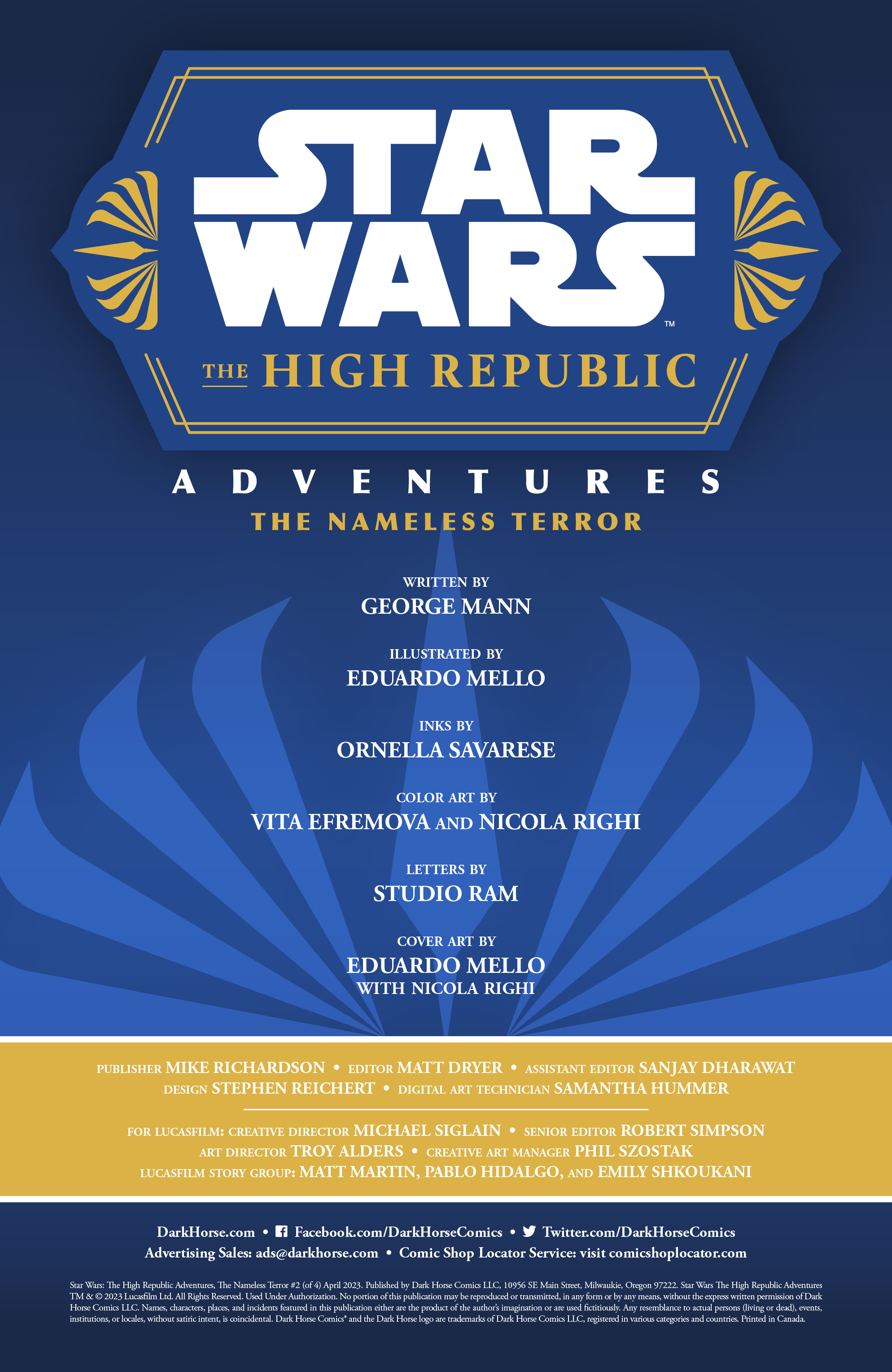 Read online Star Wars: The High Republic Adventures - The Nameless Terror comic -  Issue #2 - 2