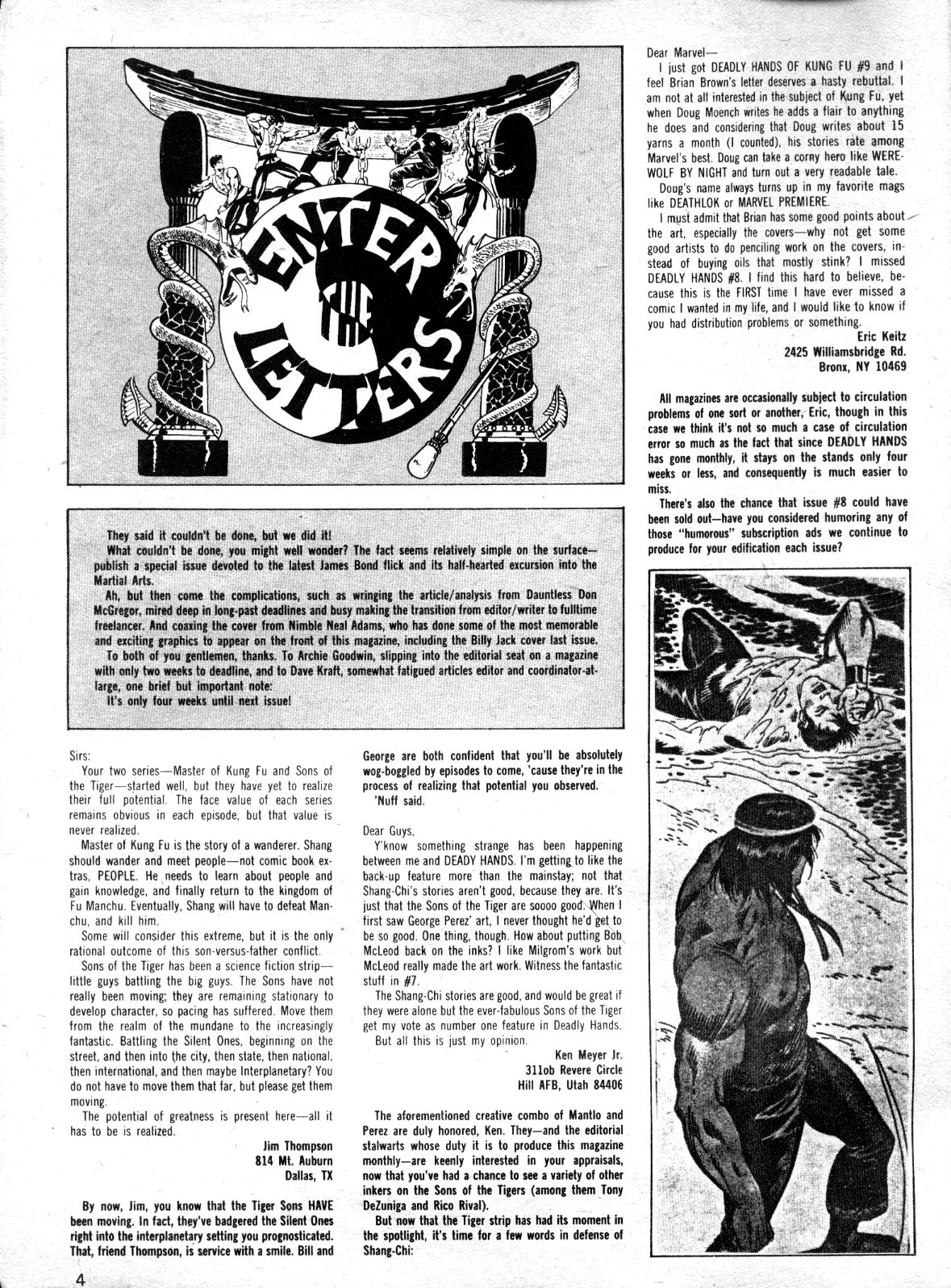Read online The Deadly Hands of Kung Fu comic -  Issue #12 - 4