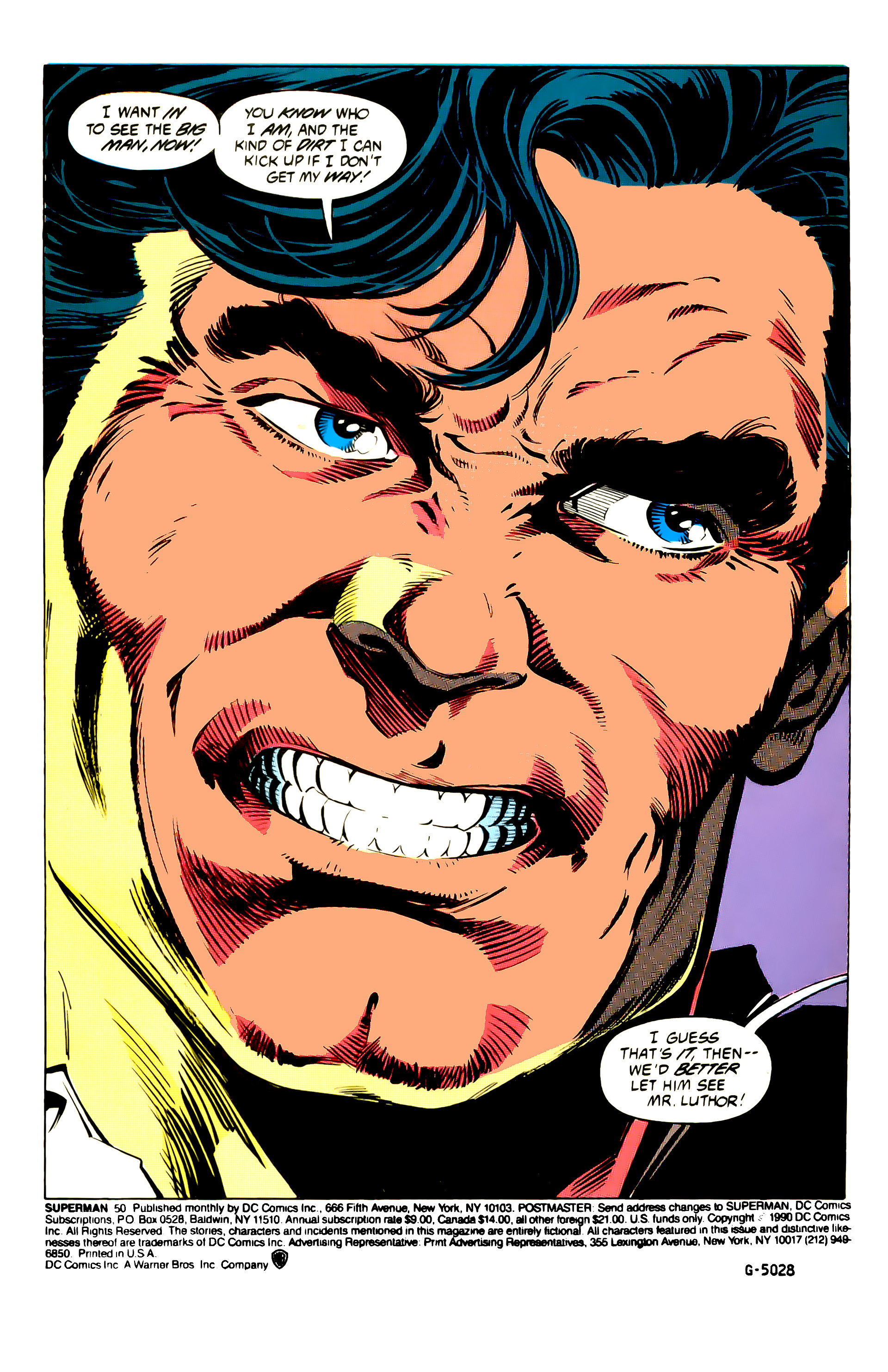 Read online Superman (1987) comic -  Issue #50 - 2